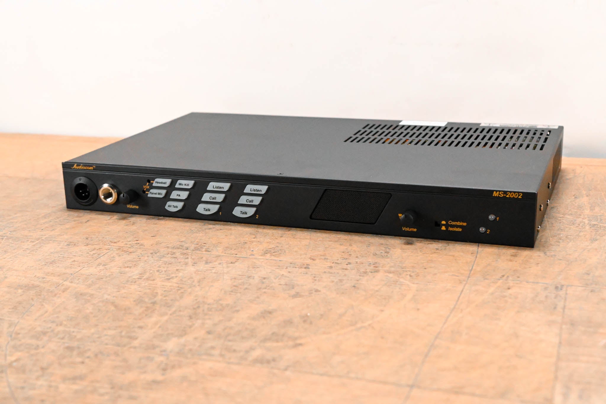 Telex MS-2002 2-Channel Master Station and Power Supply
