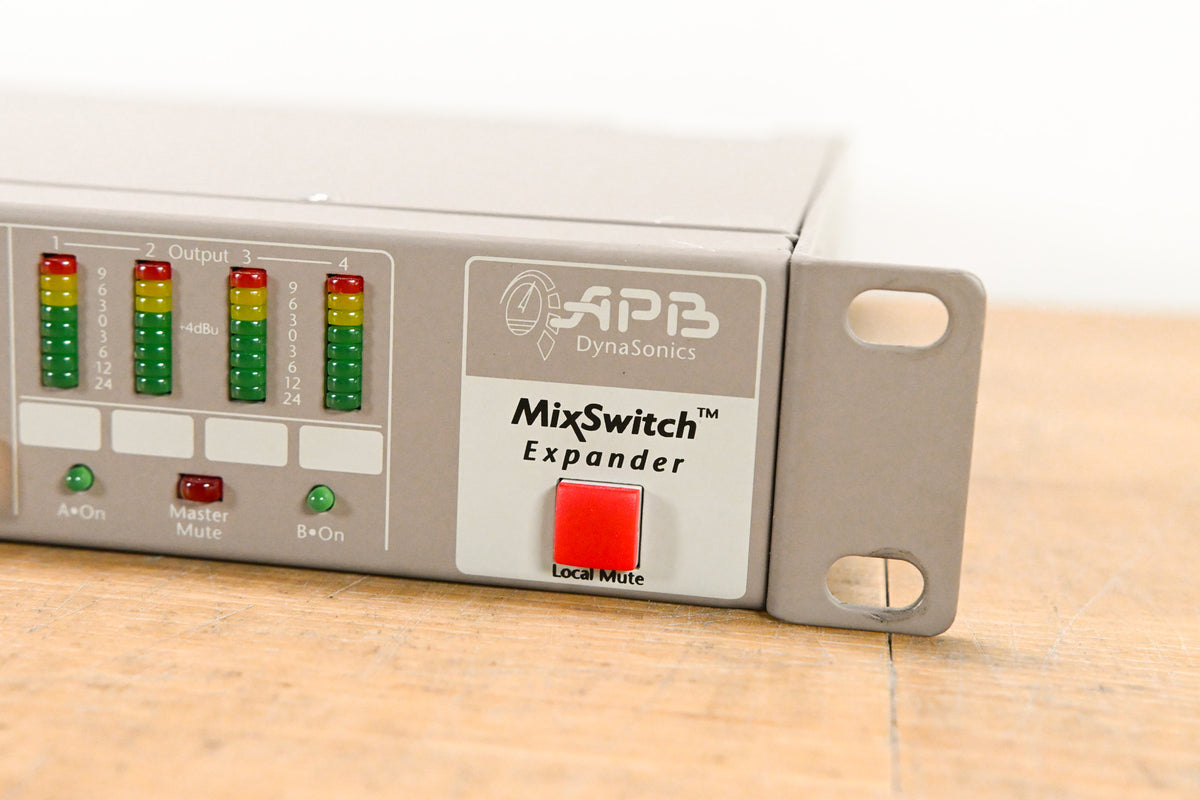 APB DynaSonics MixSwitch Expander Console Switching Expansion Unit