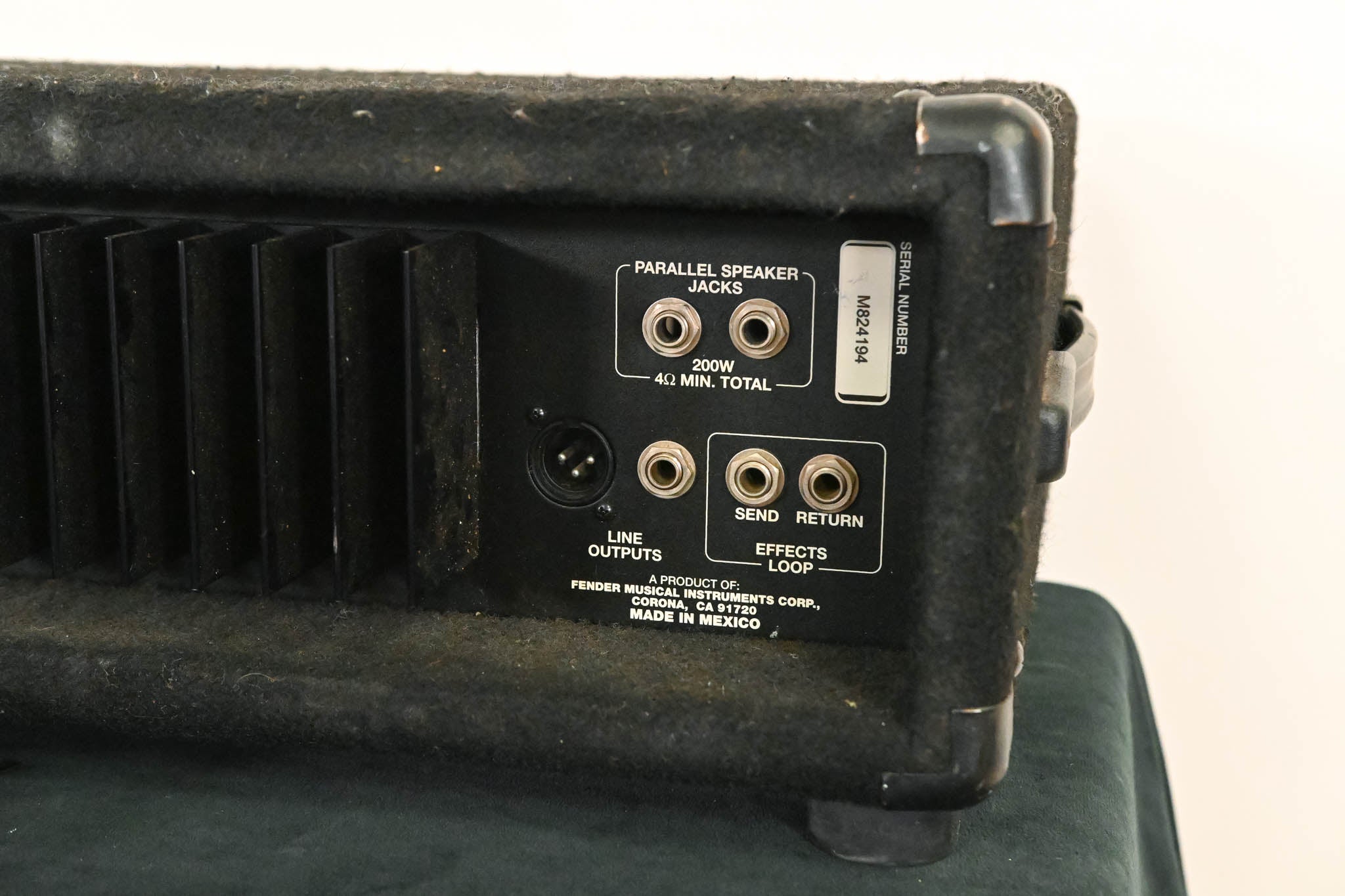 Fender BXR PR286 200W Bass Amp Head