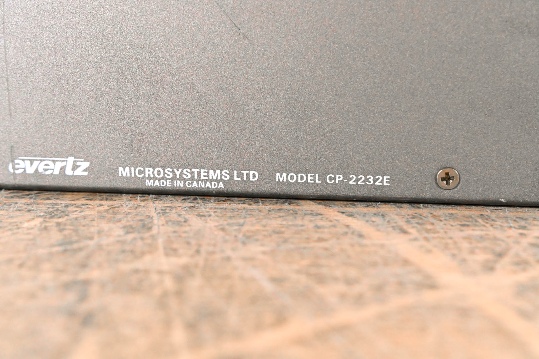 Evertz CP-2232E 2RU Advanced System Control Panel with 32 LCD