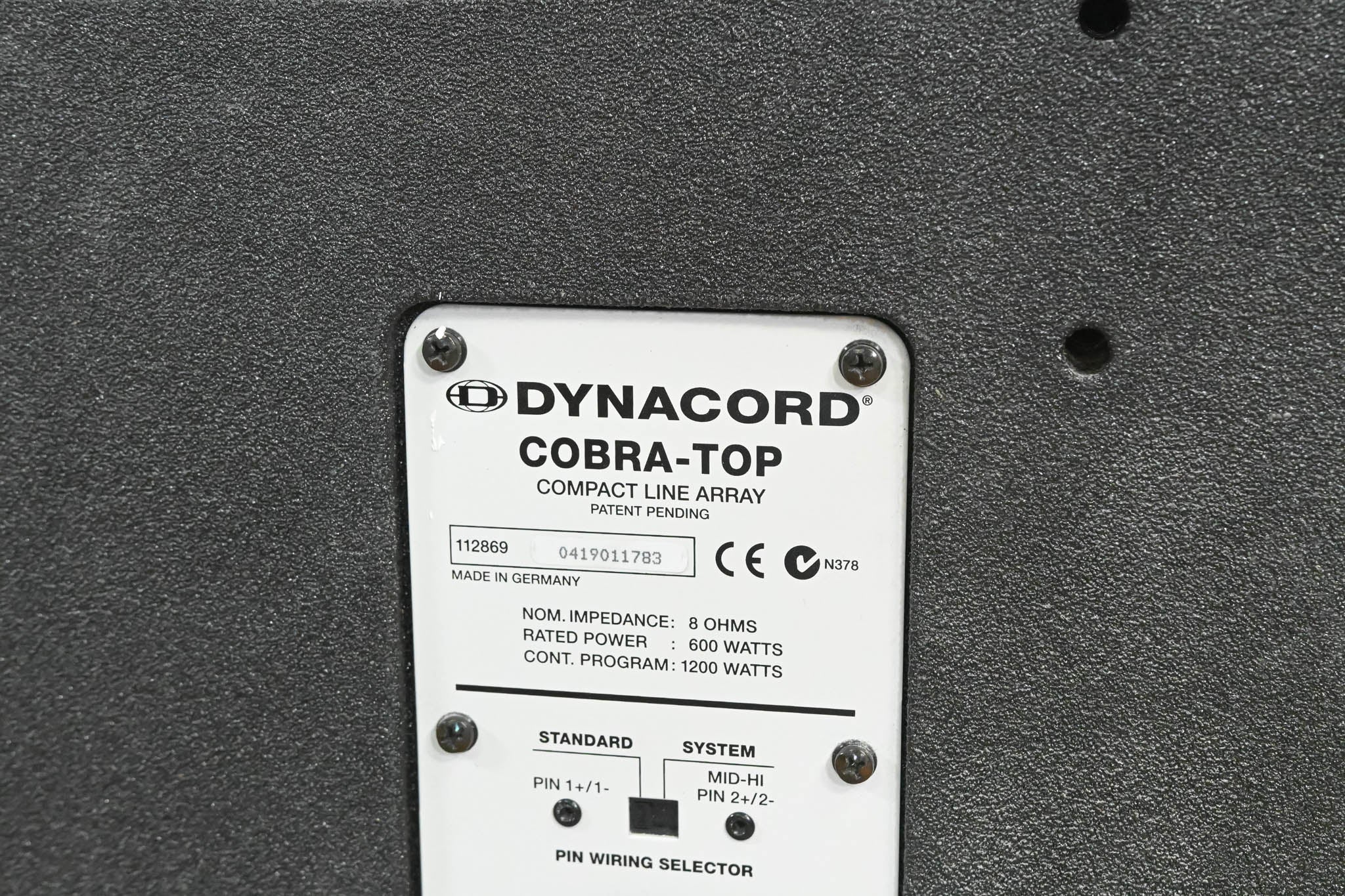 Dynacord COBRA-TOP 3-Way Compact Line Array System