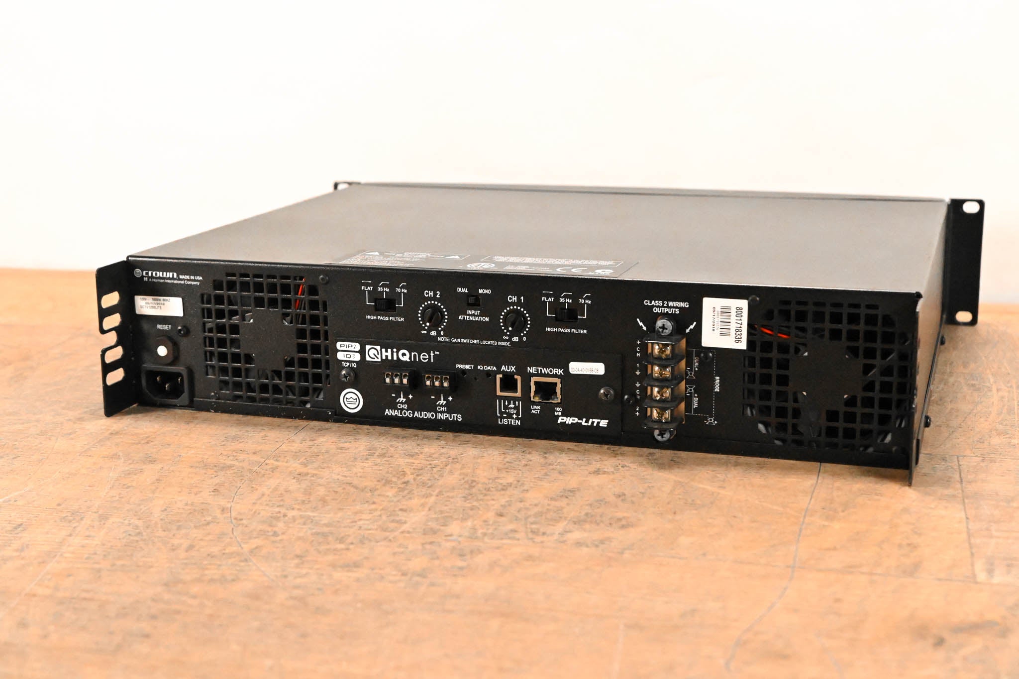 Crown CTs 1200 Two-Channel 600W Power Amplifier