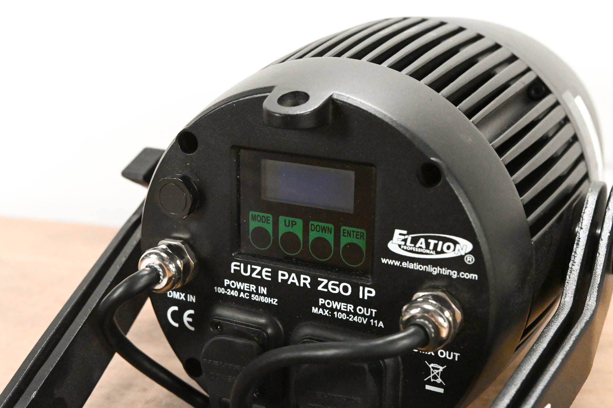 Elation FUZE PAR Z60 IP 60W RGBW LED Par with Zoom (NO POWER CABLE)