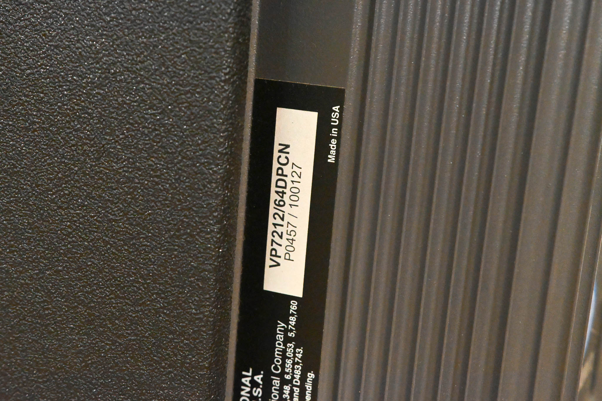 JBL VP7212/64DPCN Powered 12-inch Integrated Loudspeaker w/ CobraNet