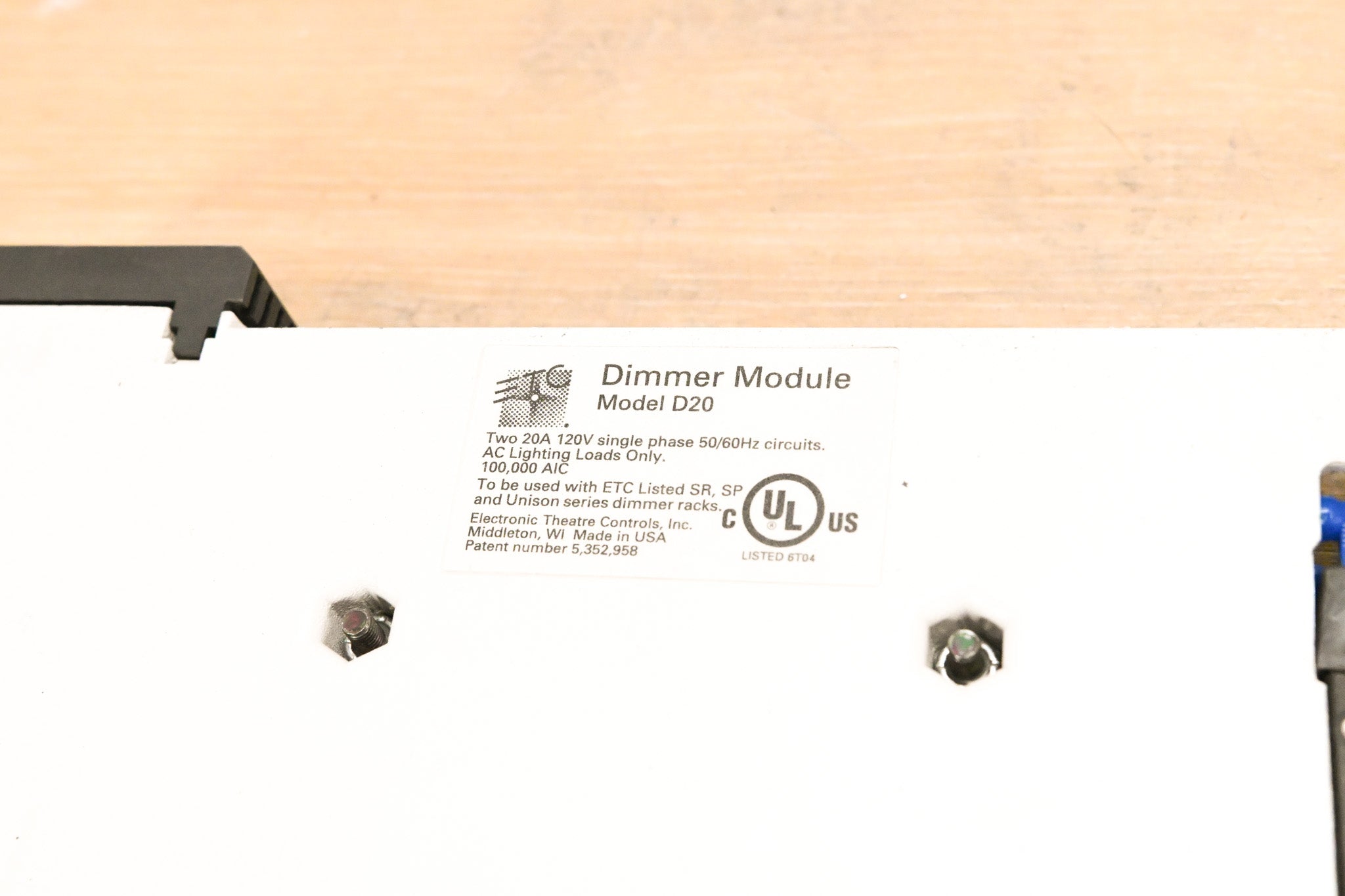 ETC D20 Dual 20A Dimmer Module (Pack of 4)