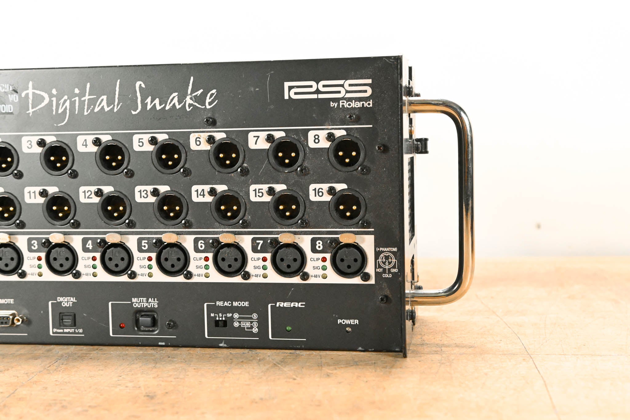 Roland S-0816 デジタルスネーク Roland S-0816 8 x 16 Digital Snake Front of House Unit CG01SSL