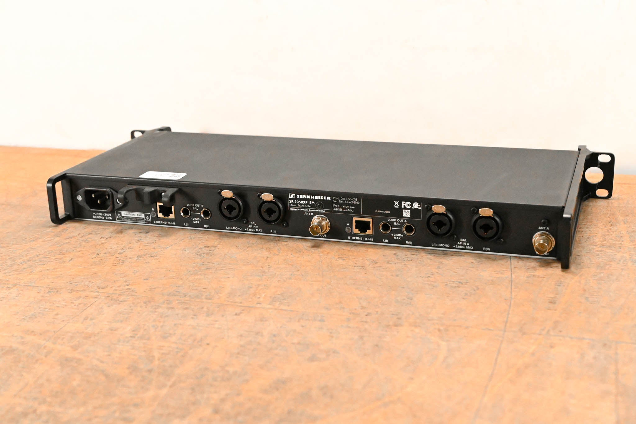 Sennheiser SR 2050XP IEM Dual Wireless Transmitter - Gw1: 558-626 MHz