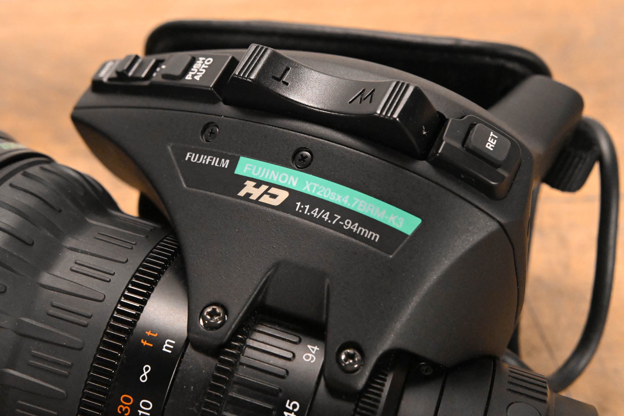 Fujinon XT20sx4.7BRM-K3 HDTV Zoom Lens - 1:1.4/4.7-94mm