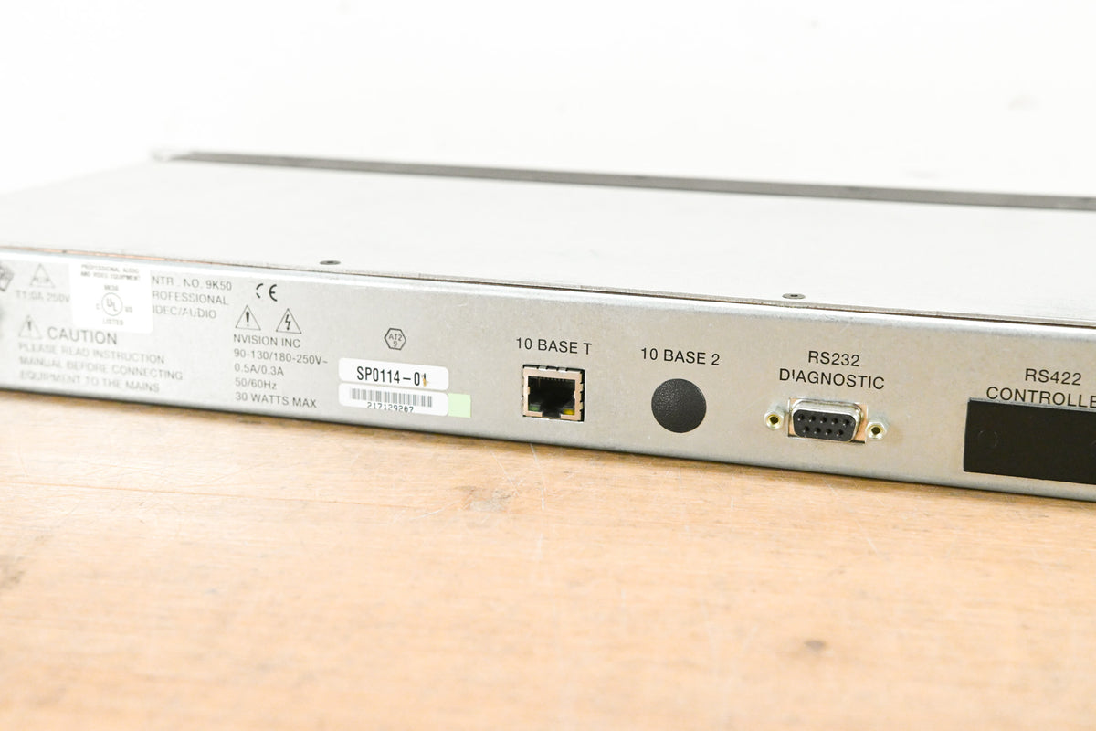 Miranda NV9602 Multi-Mode Control Panel for NV9000