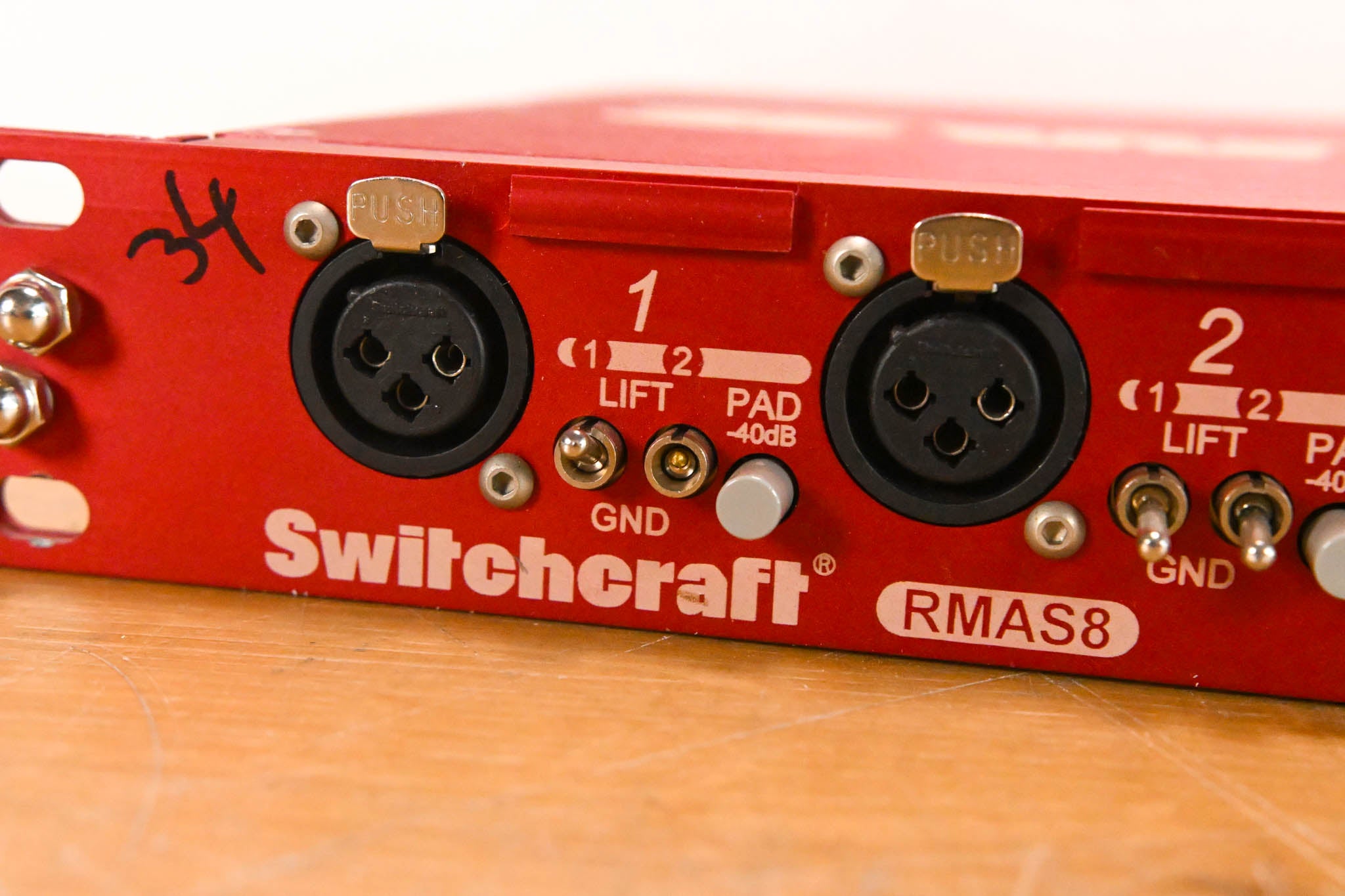 Switchcraft RMAS8 8-Input 3-Way Splitter