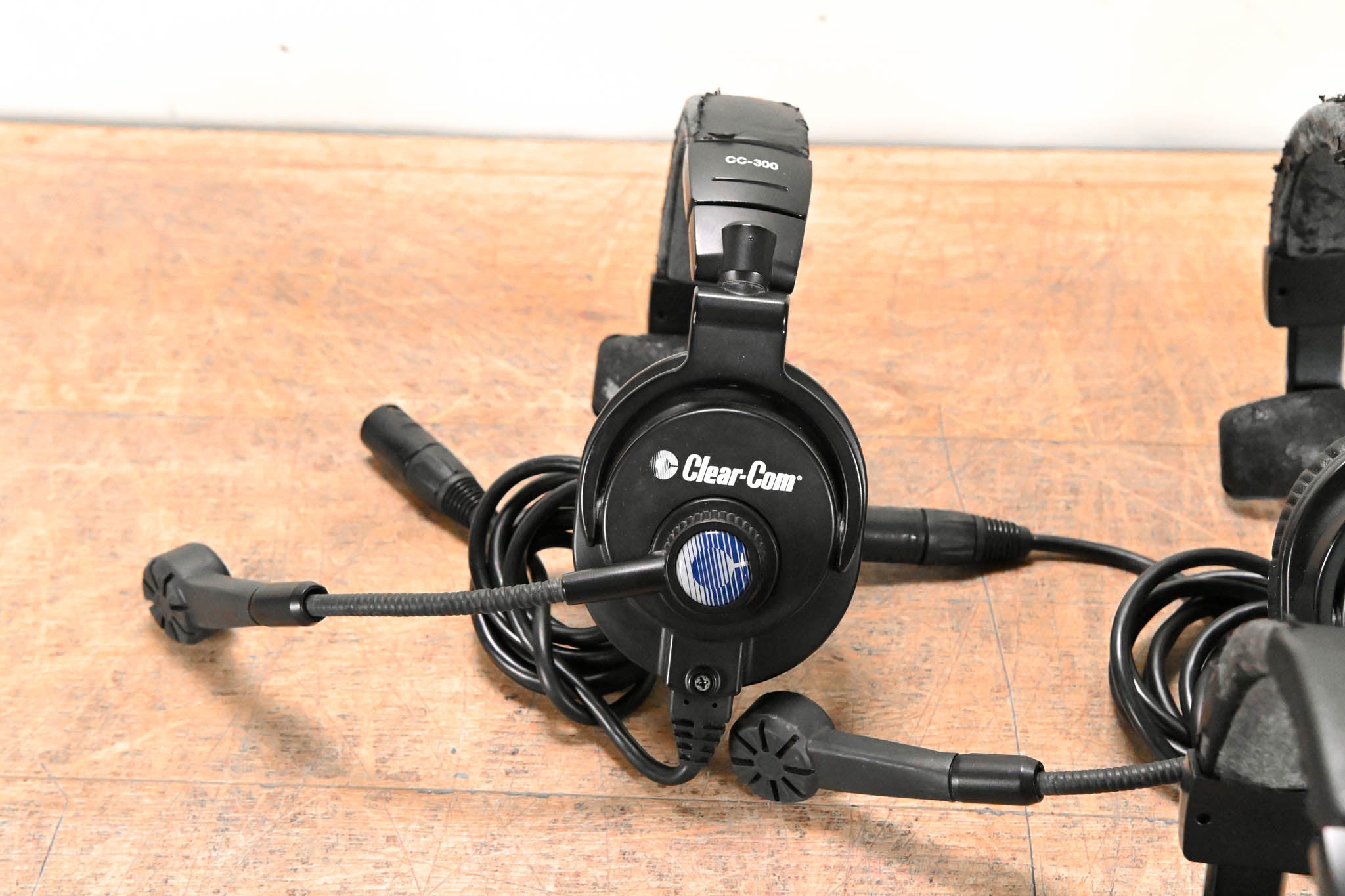 Clear-Com CC-300-X5 Single-Ear Headset w/ 5-pin XLR Connector Pack of 3
