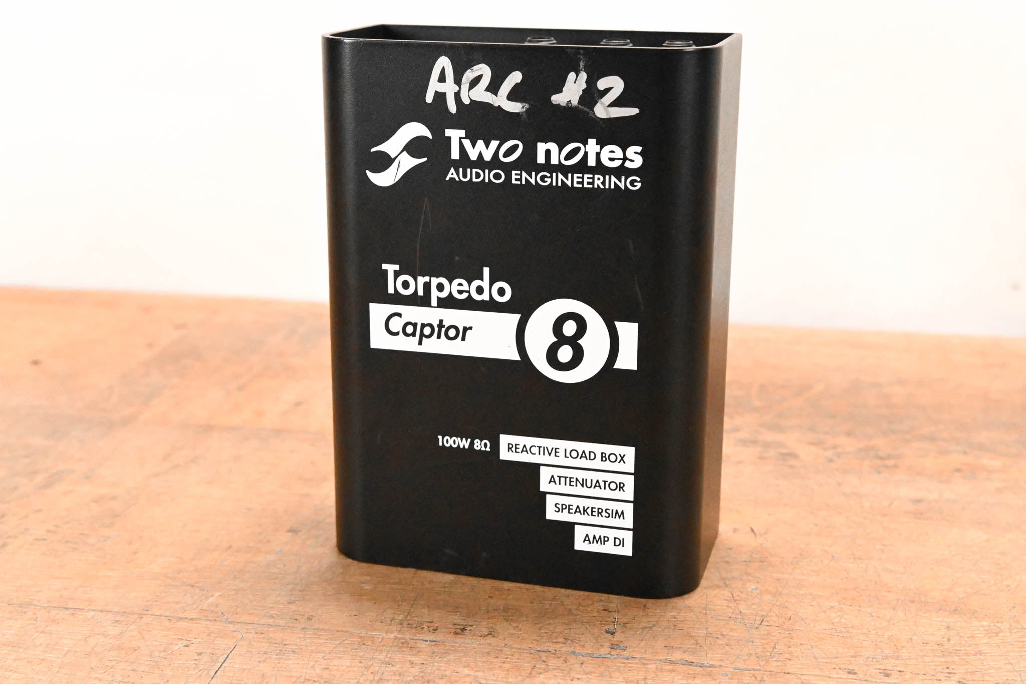 Two Notes Torpedo Captor 8Ω Reactive Load Box & DI (NO PSU)