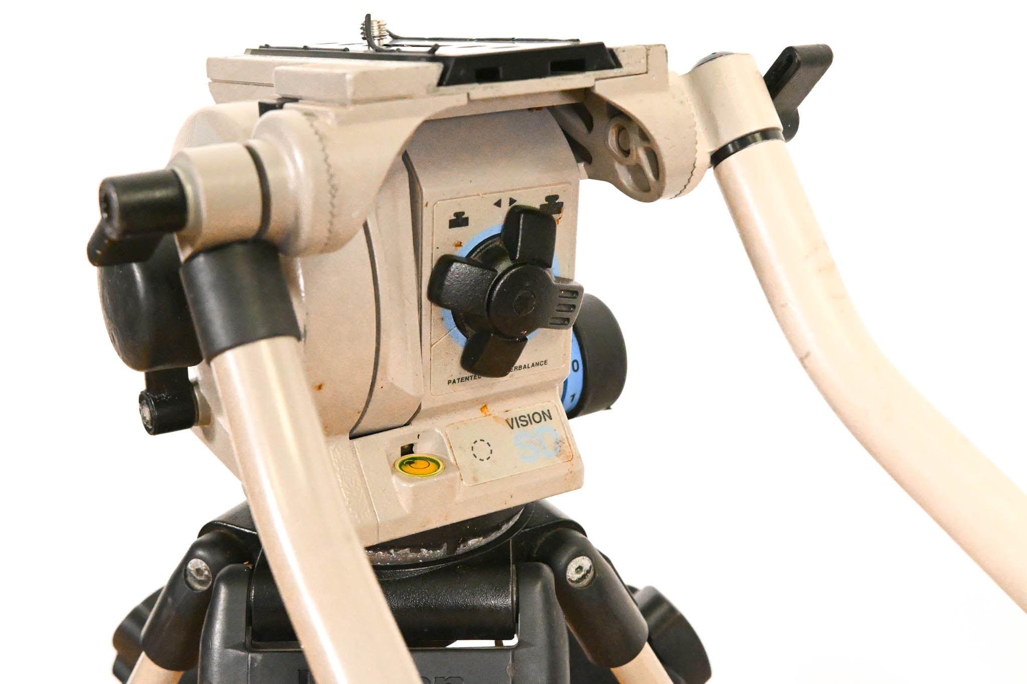 Vinten Vision 12 SD Fluid Head with Aluminum Tripod