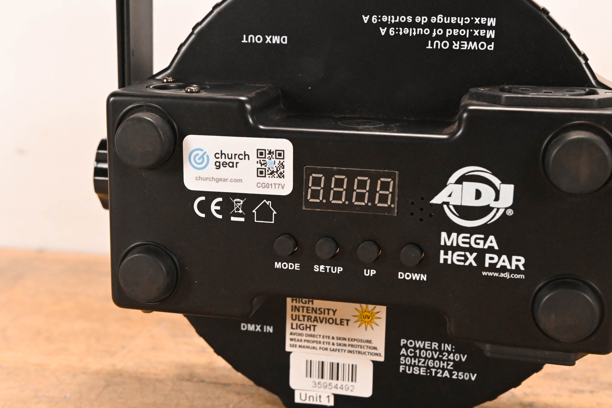 ADJ Mega Hex Par Light