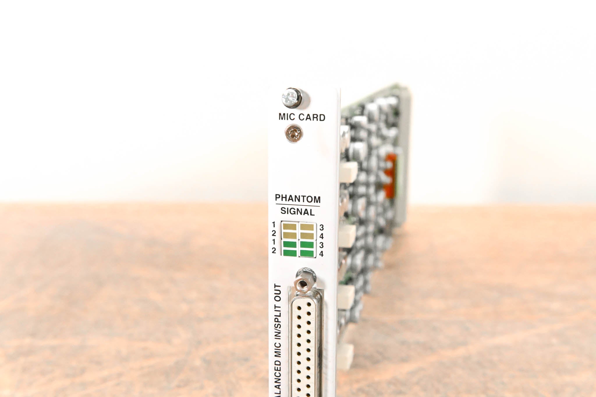 Studer Mic/Line In Card for D21m Modular I/O System