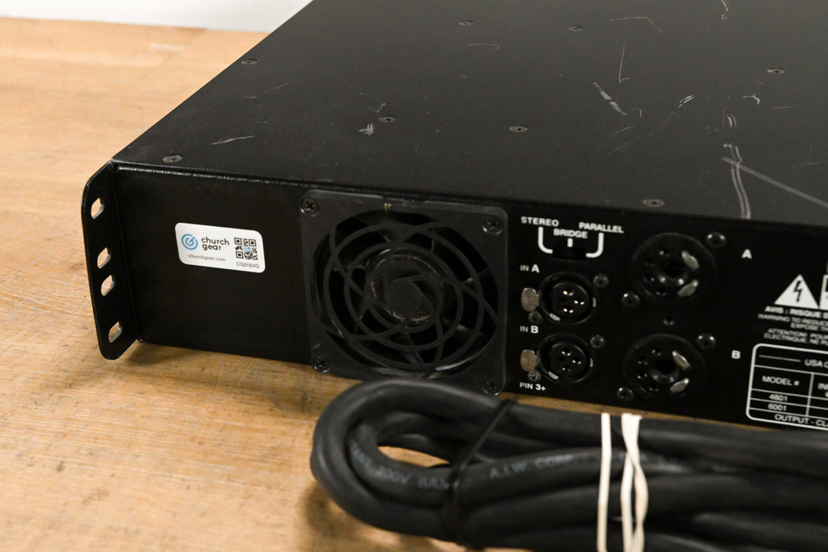 Crest Audio 6001 2-Channel Power Amplifier