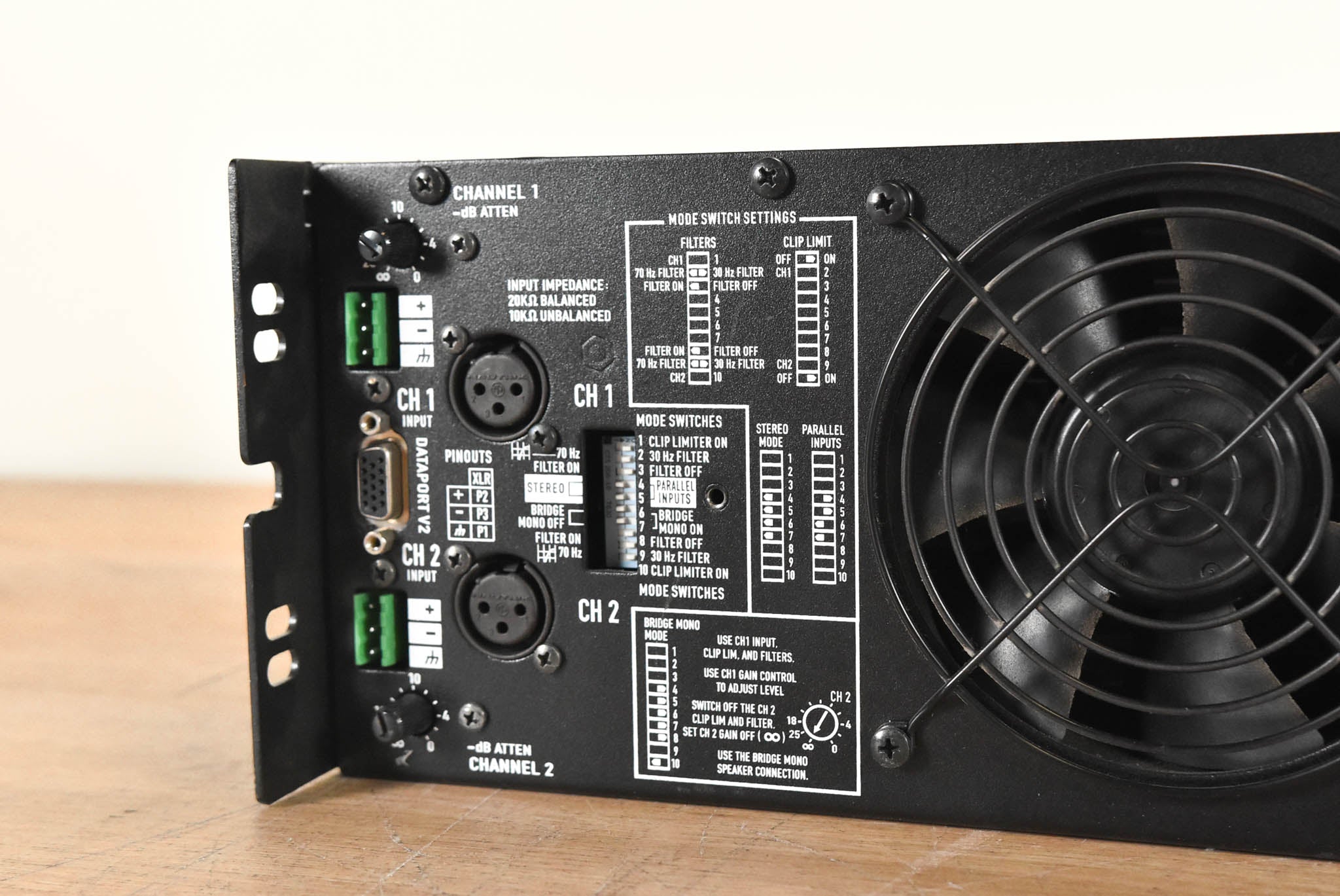 QSC ISA450 Two-Channel Commercial Power Amplifier