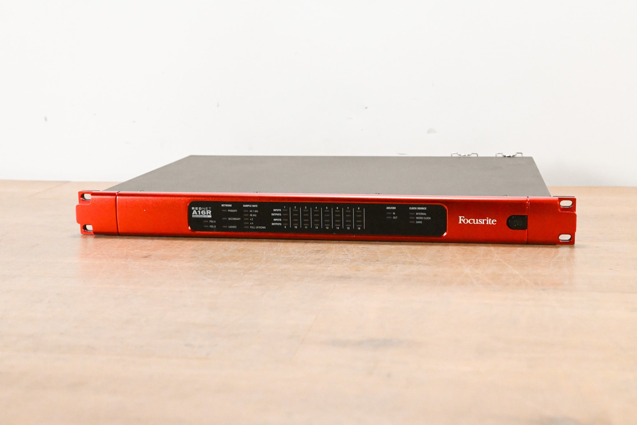 Focusrite RedNet A16R 16x16 Dante Analog Audio Interface