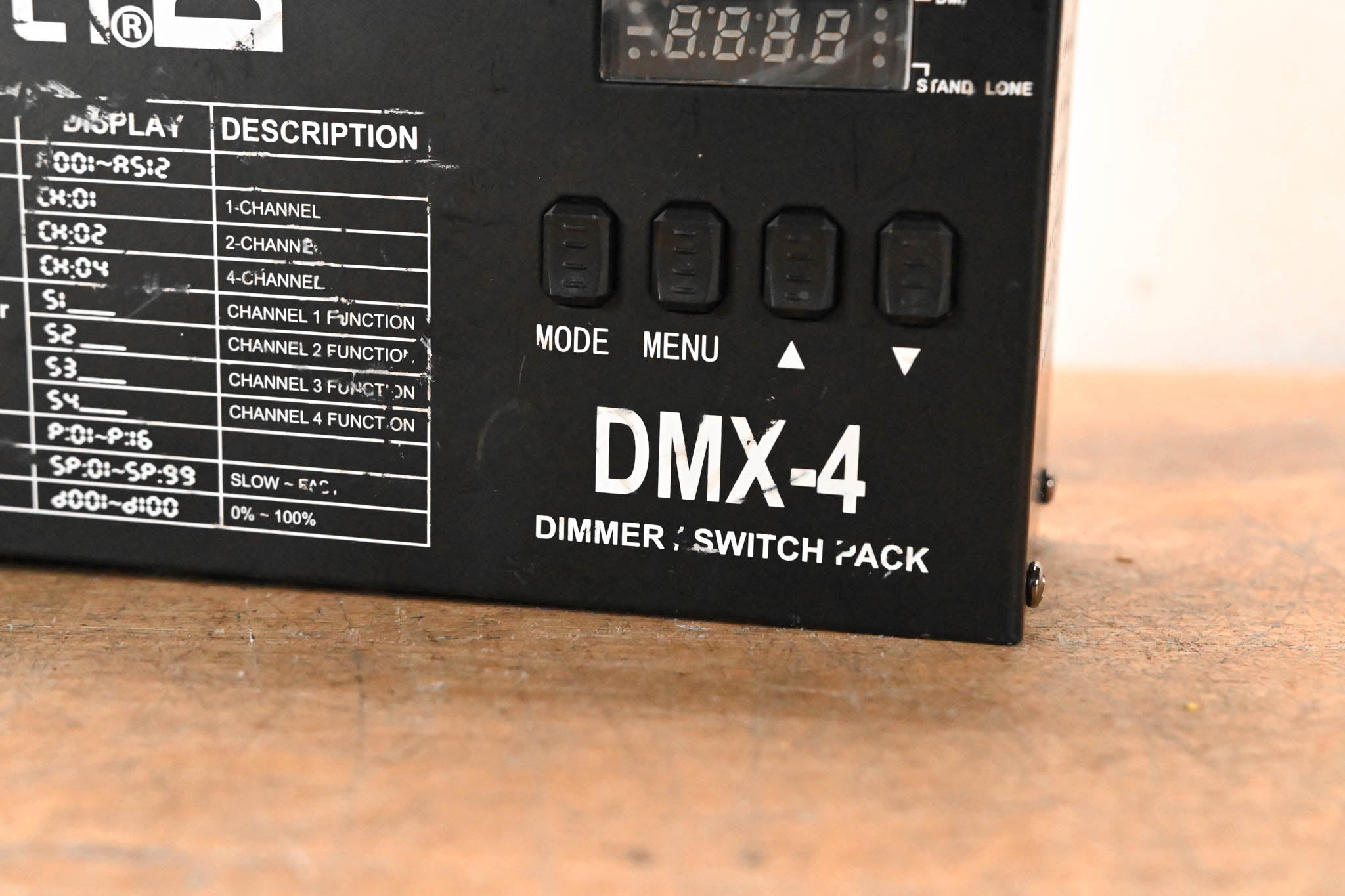 Chauvet DMX-4 4-Channel DMX Dimmer/Relay Pack