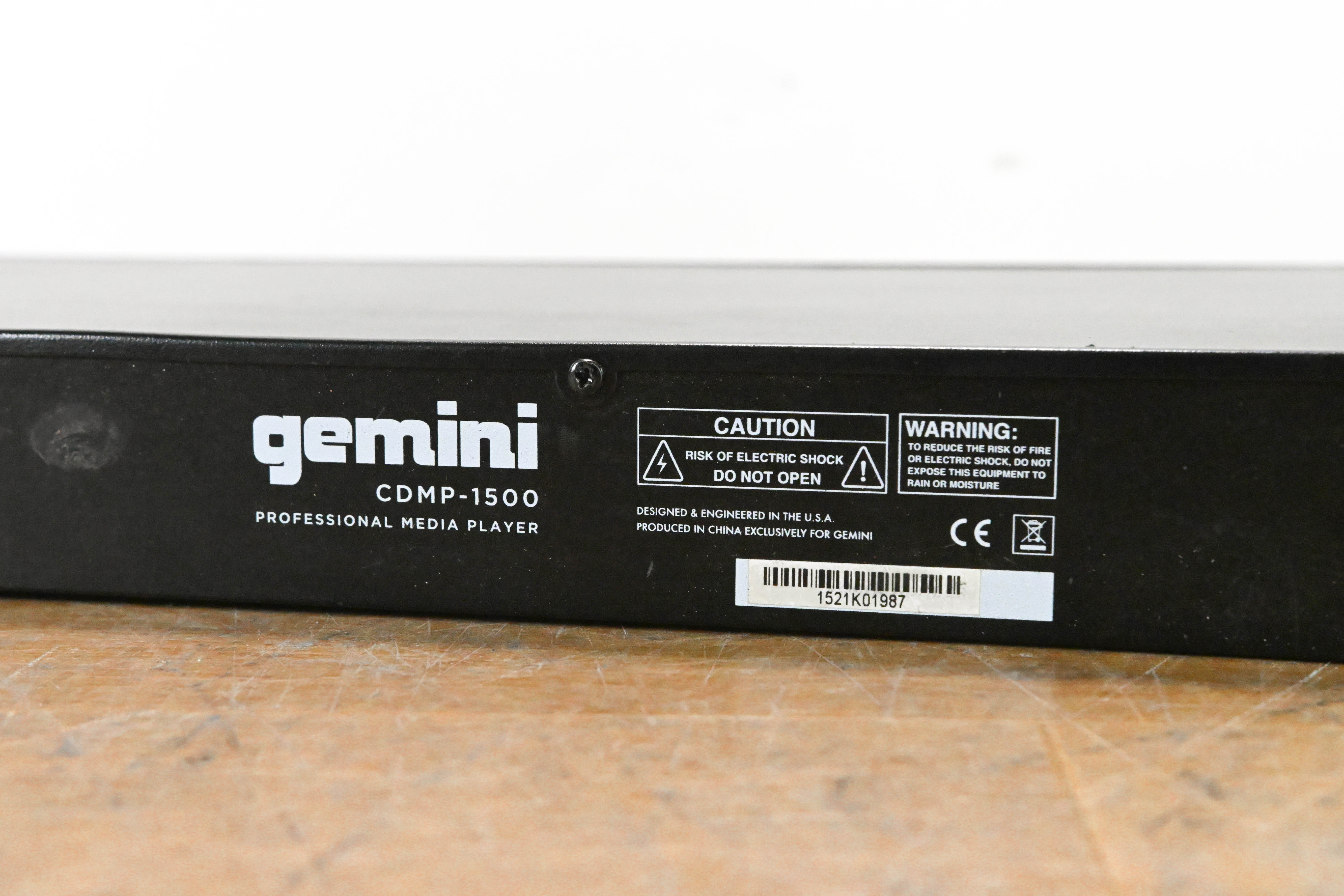 Gemini CDMP-1500 Rackmount CD and USB Media Player