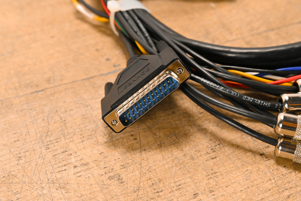 Unbranded DB25 Male to (8x)XLRF and (8x)TRS Cable - 10ft