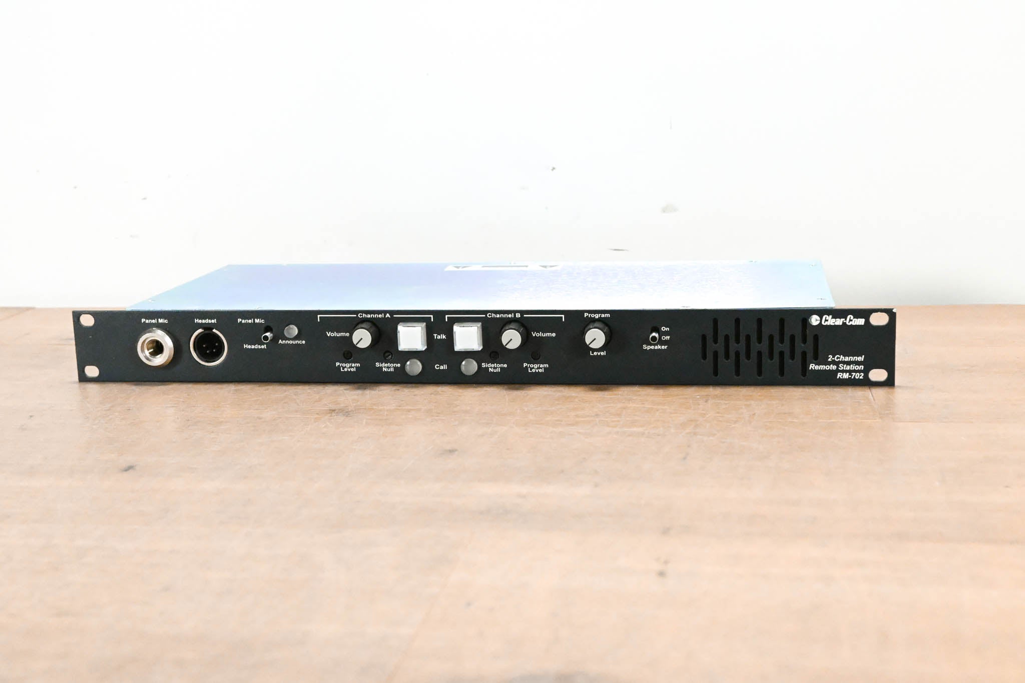 Clear-Com RM-702 1RU 2-Channel Remote Station