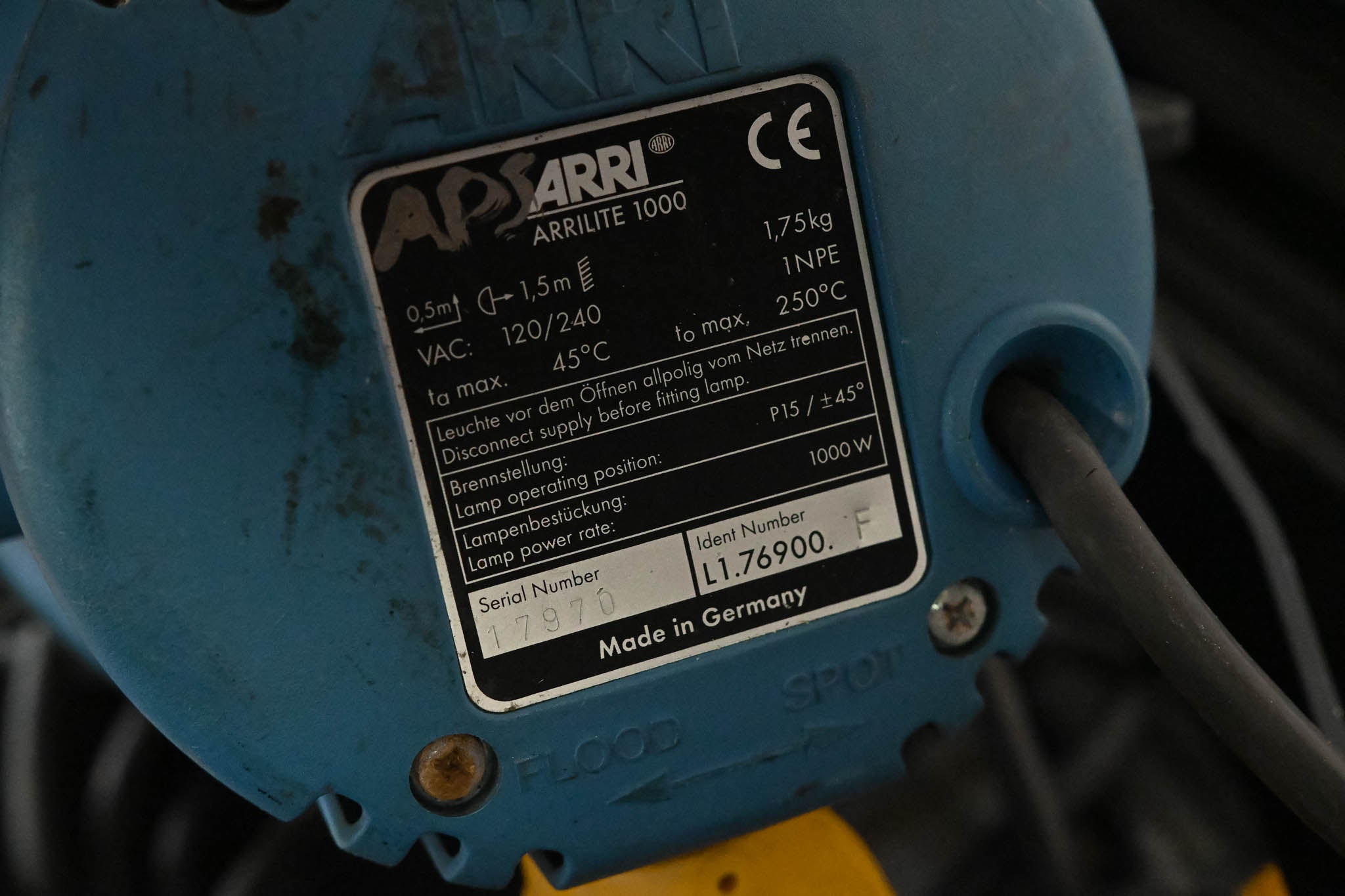 ARRI 4-Light Tungsten Kit w/ Arrilite 1000, 650, 650 Plus & 300 Plus
