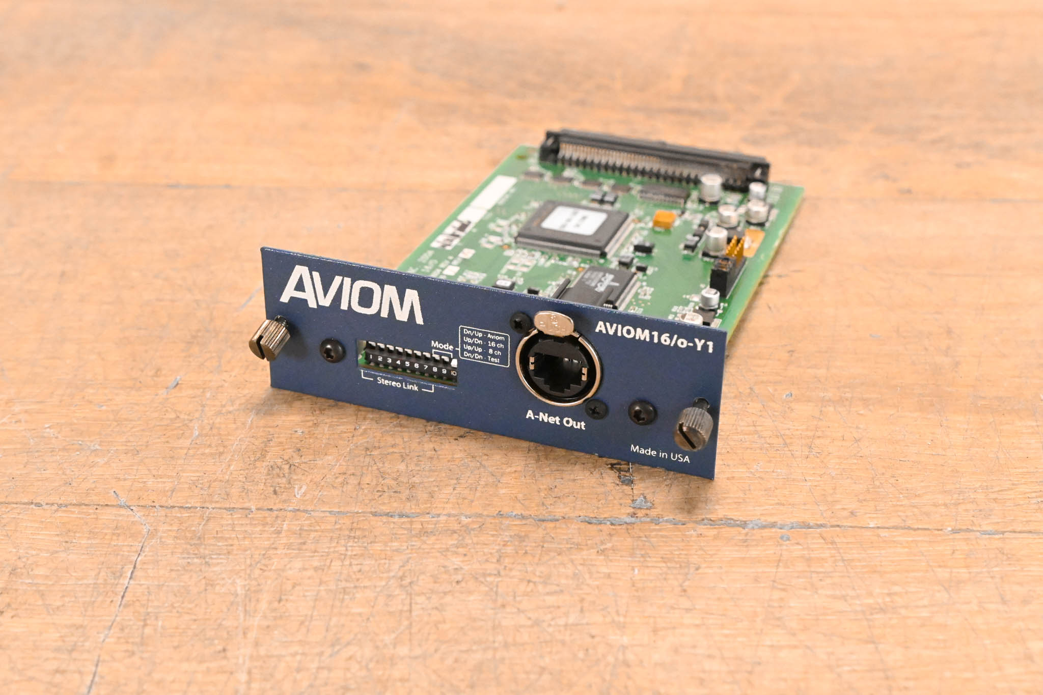Aviom 16/o-Y1 A-Net Card for Yamaha Digital Products