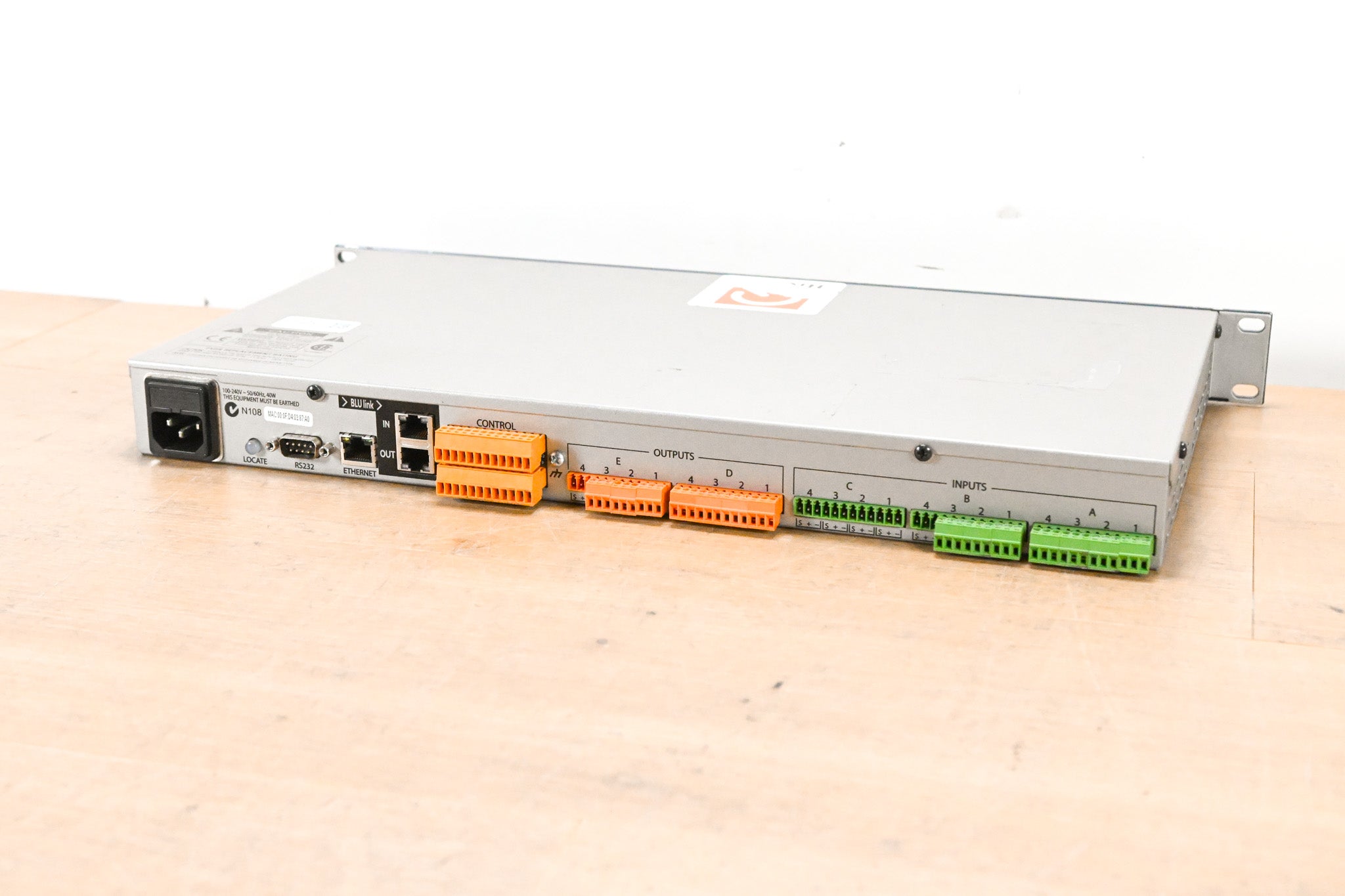 BSS London BLU-100 12x8 Signal Processor with BLU Link