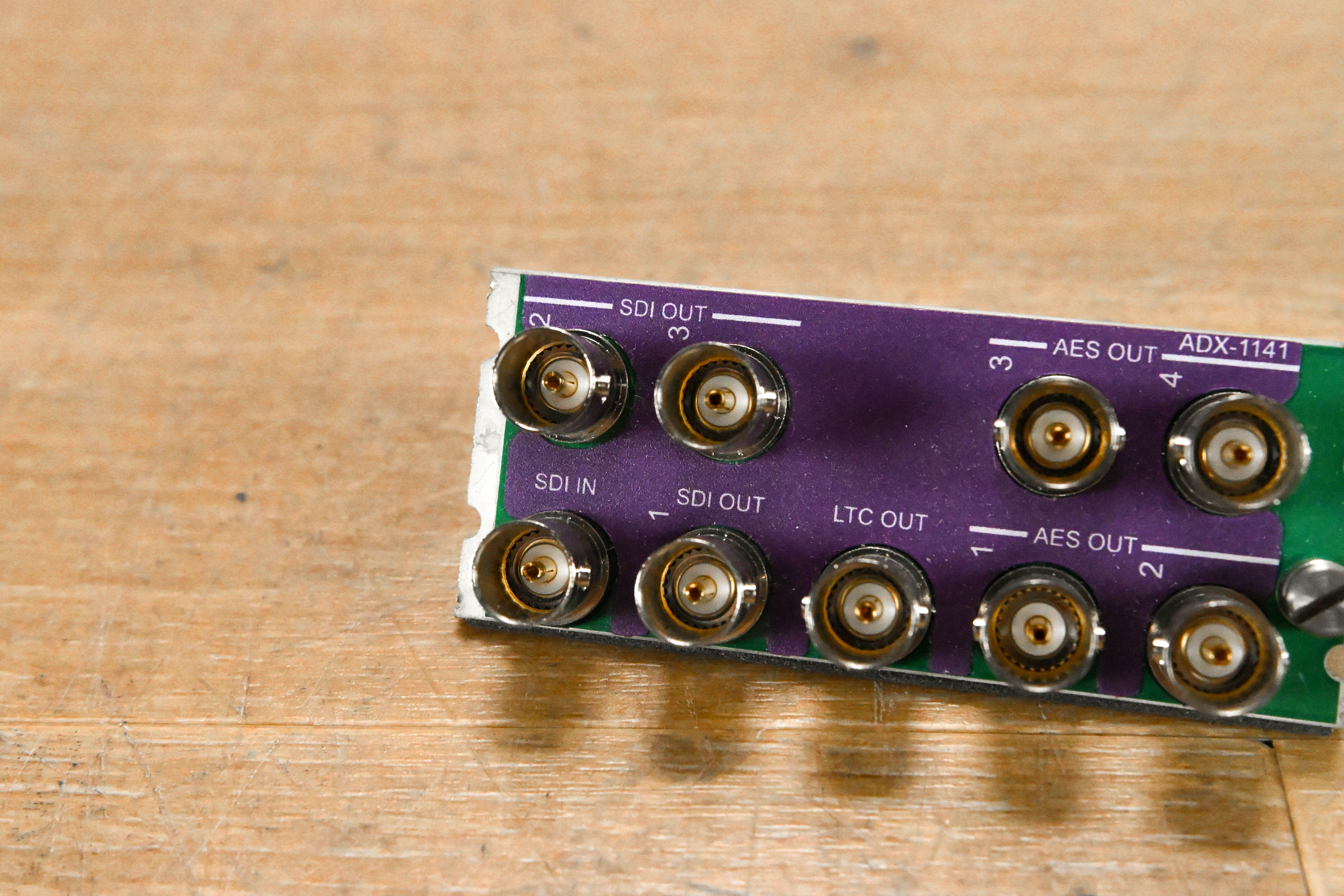 Miranda ADX-1141 Rear I/O Module for Densité Frame