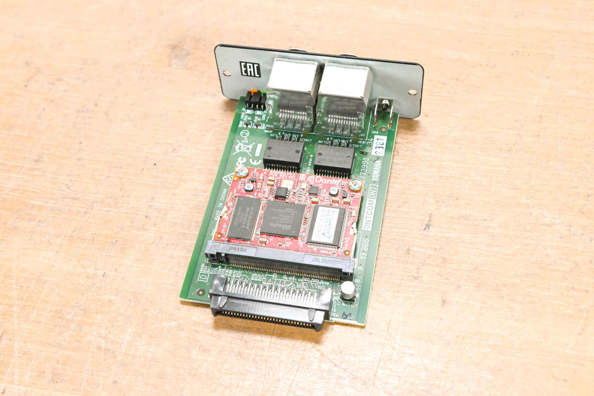 Yamaha NY64-D Dante I/O Expansion Card for TF Mixers