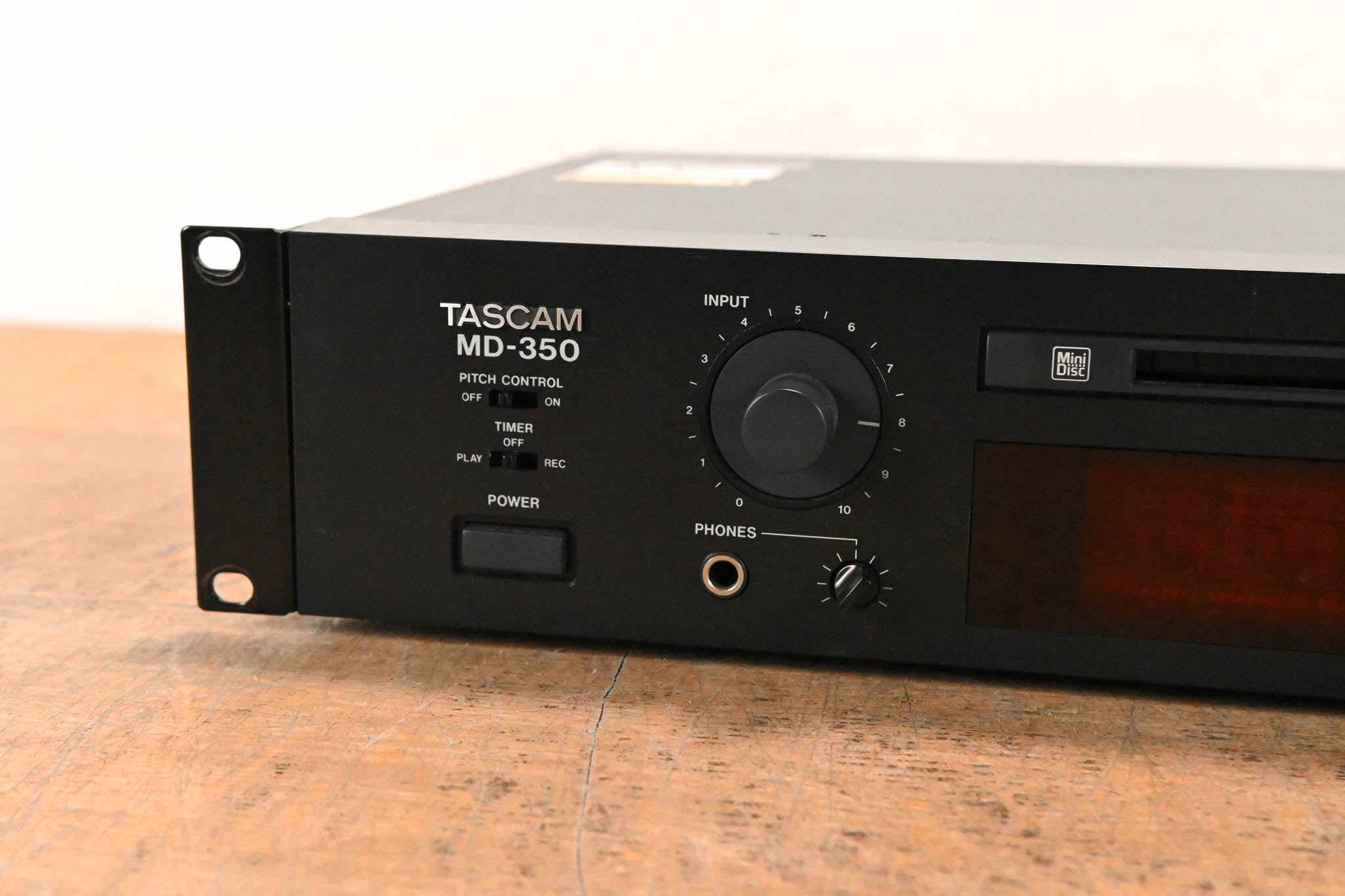 TASCAM MD-350 MiniDisc Recorder/Player