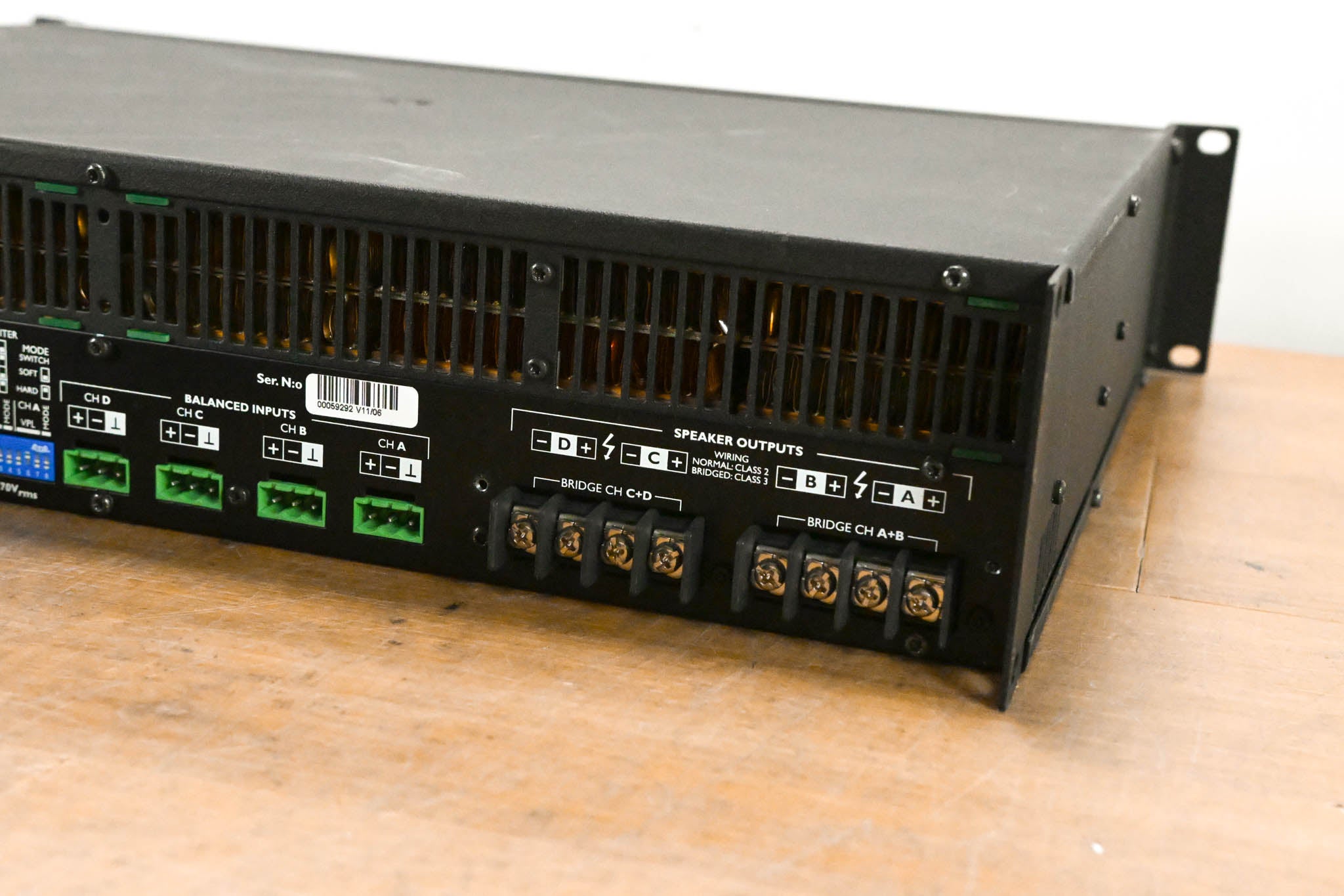 Lab Gruppen C 68:4 6800W Four-Channel Power Amplifier