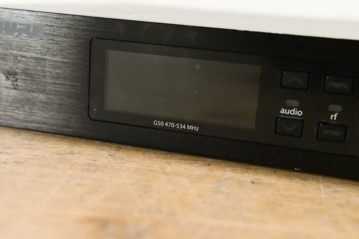 Shure QLXD24/KSM9HS Digital Handheld Wireless System - G50 Band (NO PSU)