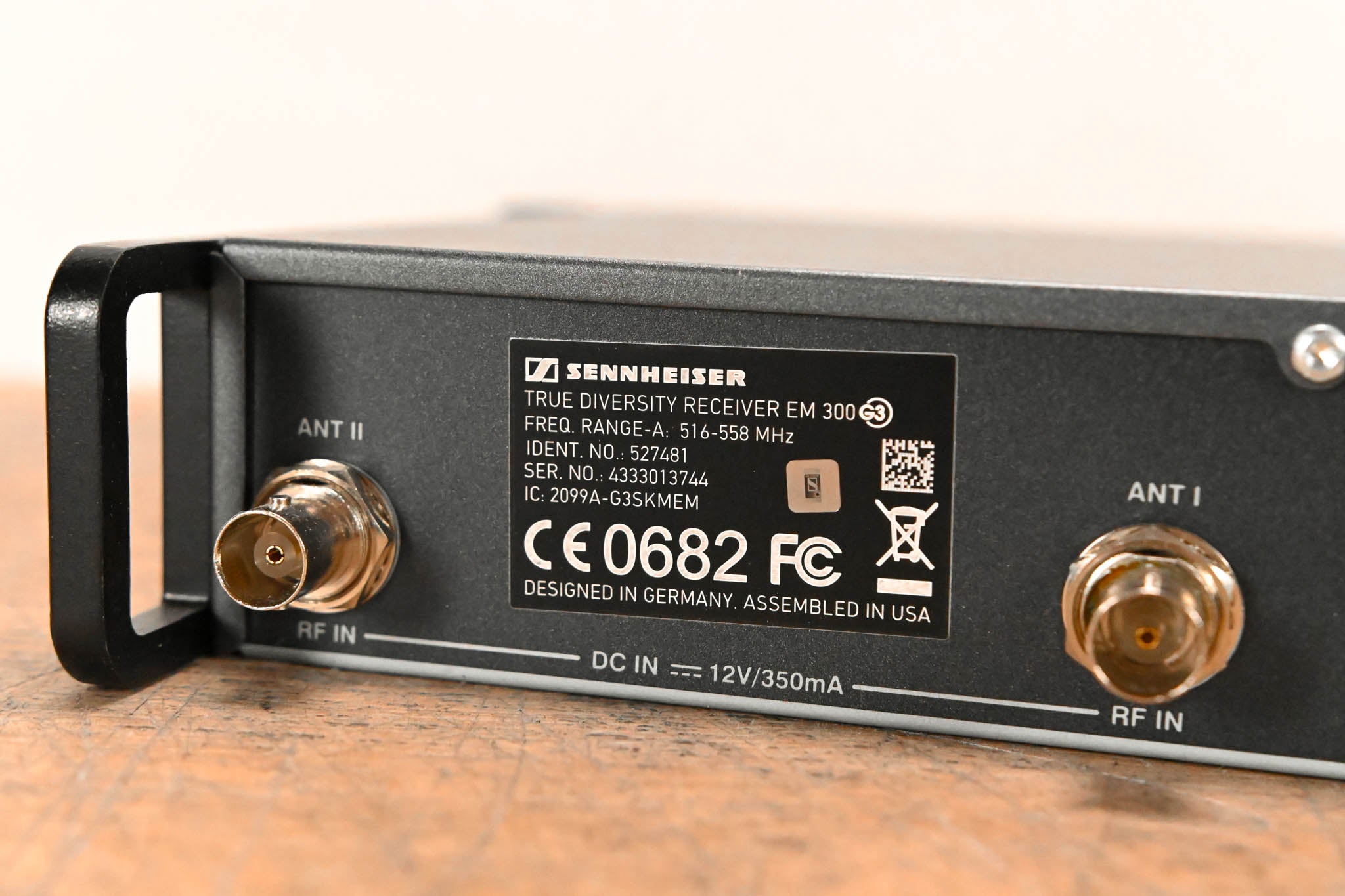 Sennheiser ew 300 G3 Bodypack Wireless System 516-558MHz