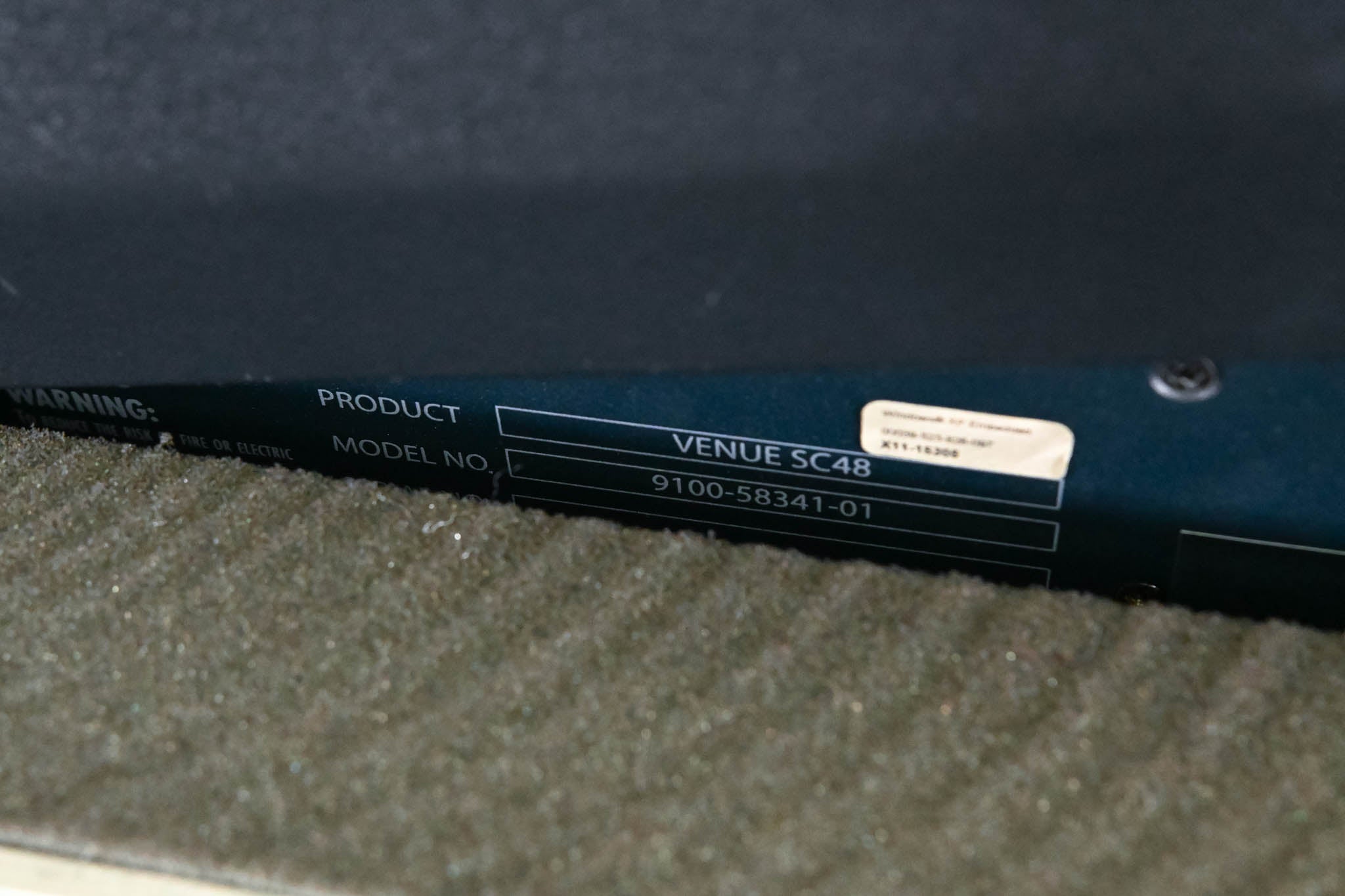 AVID VENUE SC48 Digital Audio Mixing Console with Road Case