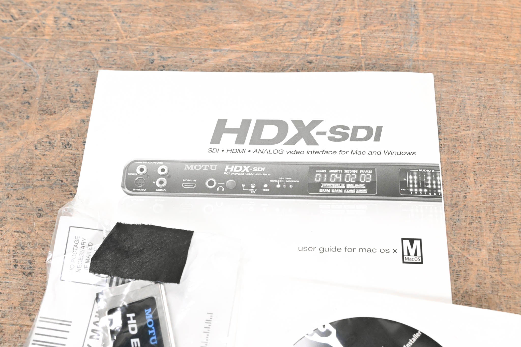 MOTU HDX-SDI PCI Express Video Interface