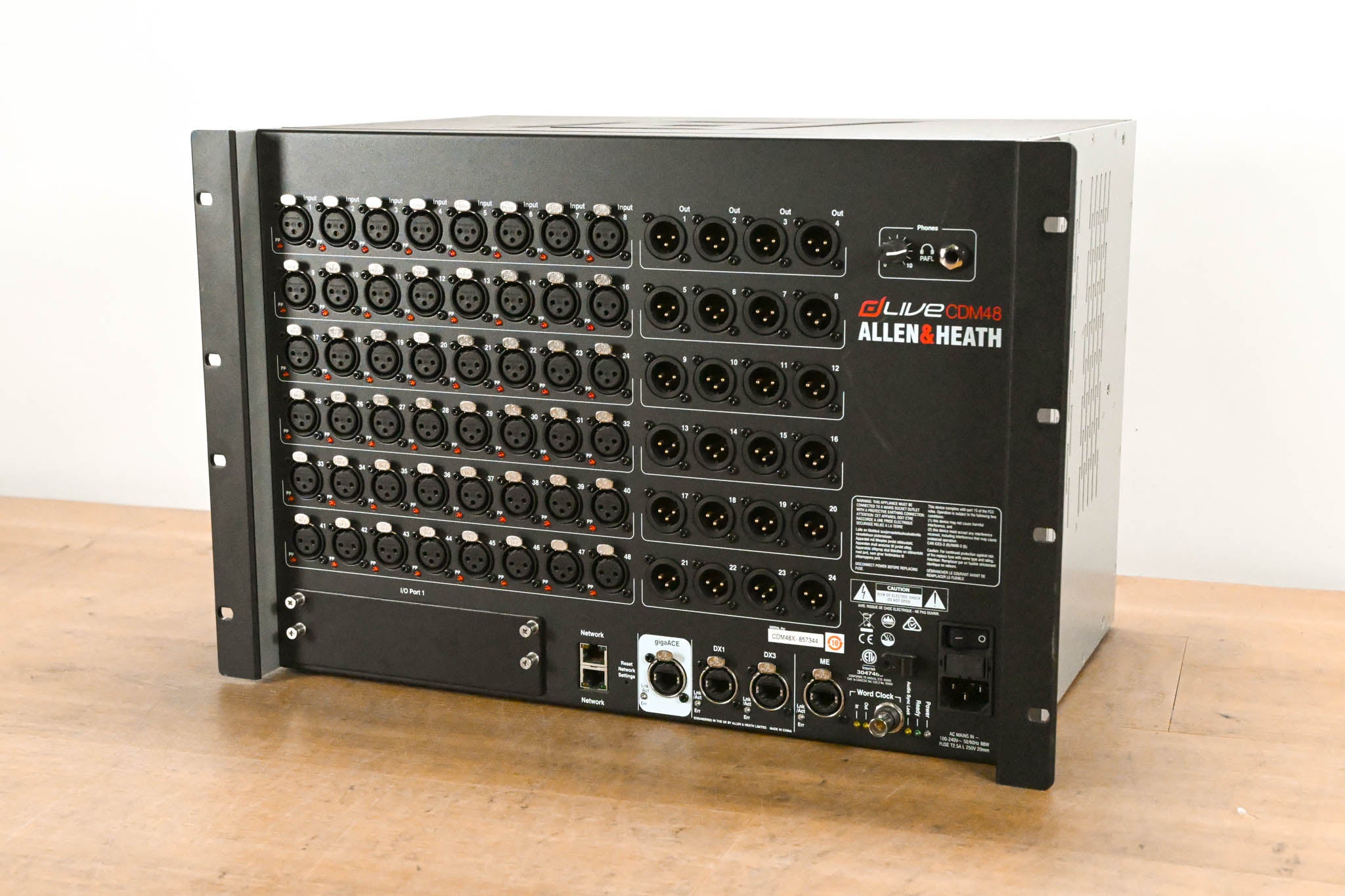 Allen & Heath dLive C3500 Control Surface w/ CDM48 48-in/24-out MixRack