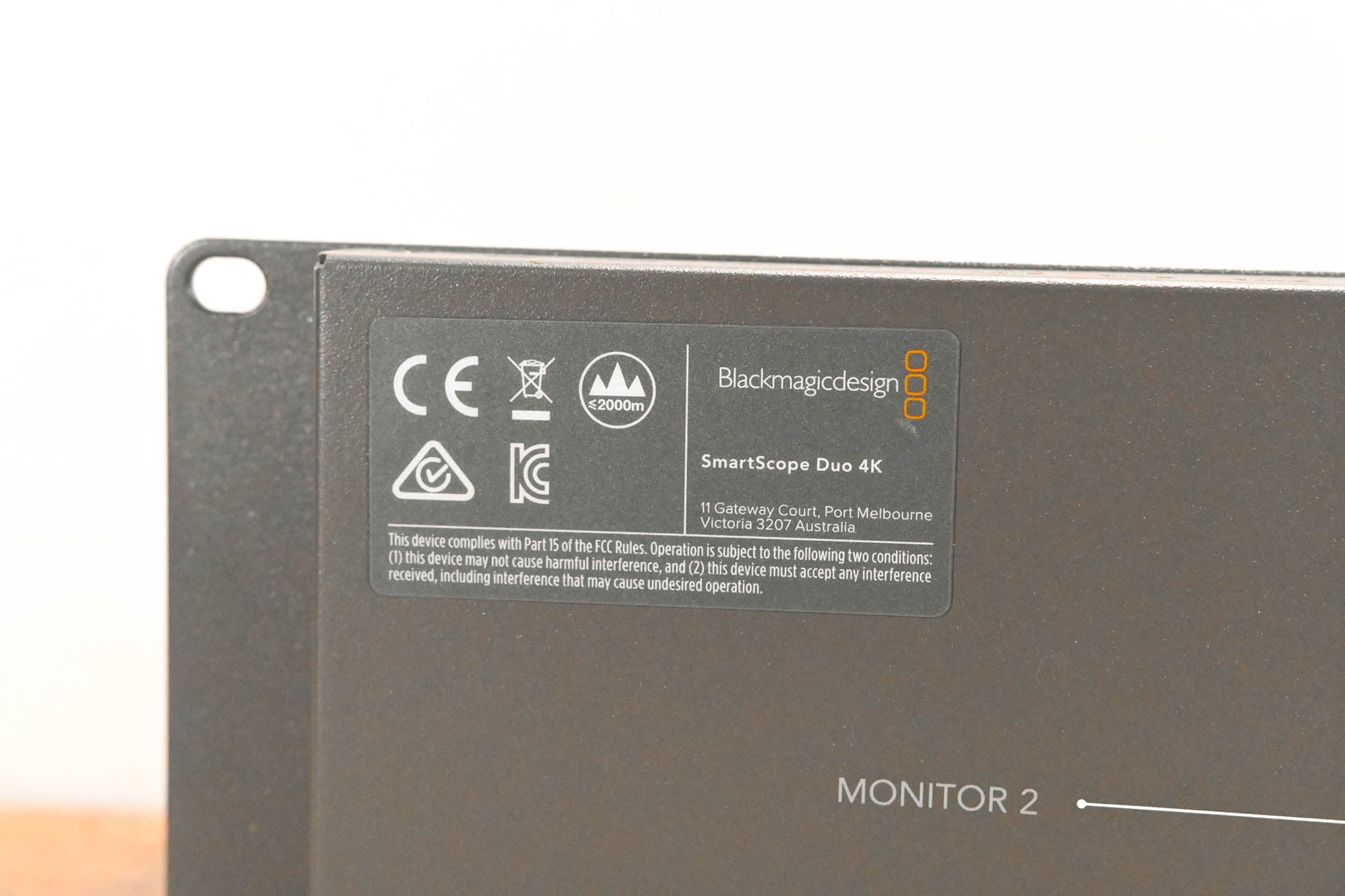 Blackmagic Design SmartScope Duo 4K 2 Dual 8" Monitor (NO POWER SUPPLY)