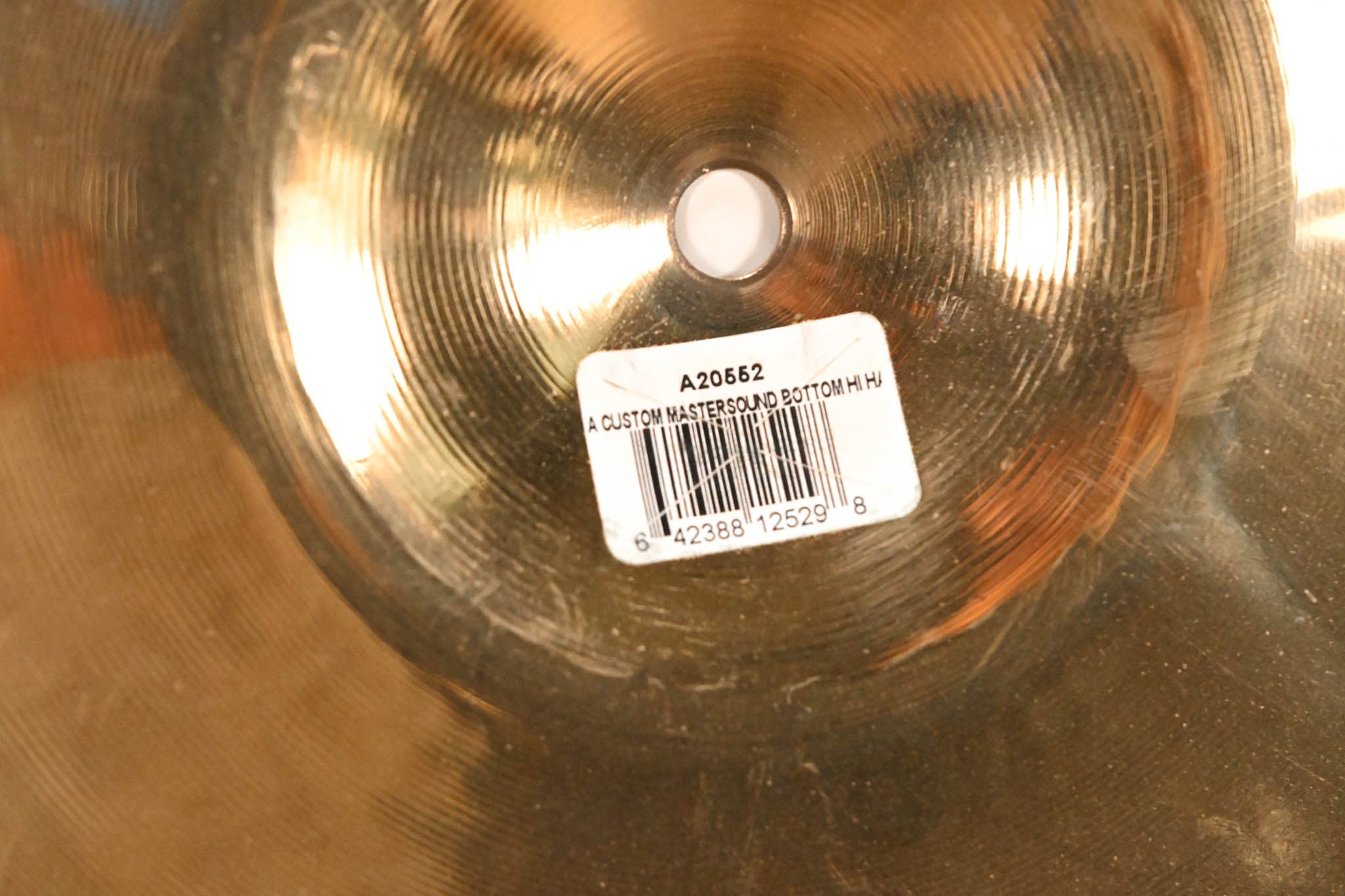 Zildjian A Custom 14" Mastersound Hi-Hat Cymbals (PAIR)