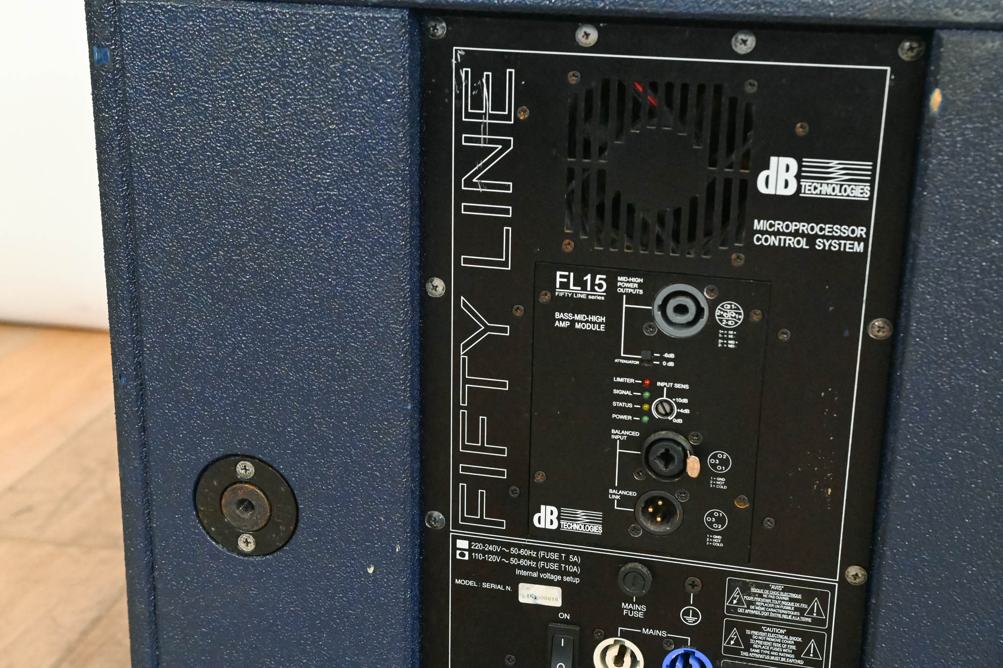 dB Technologies FL15 Fifty Line 15" Active Mid-Bass PA Speaker