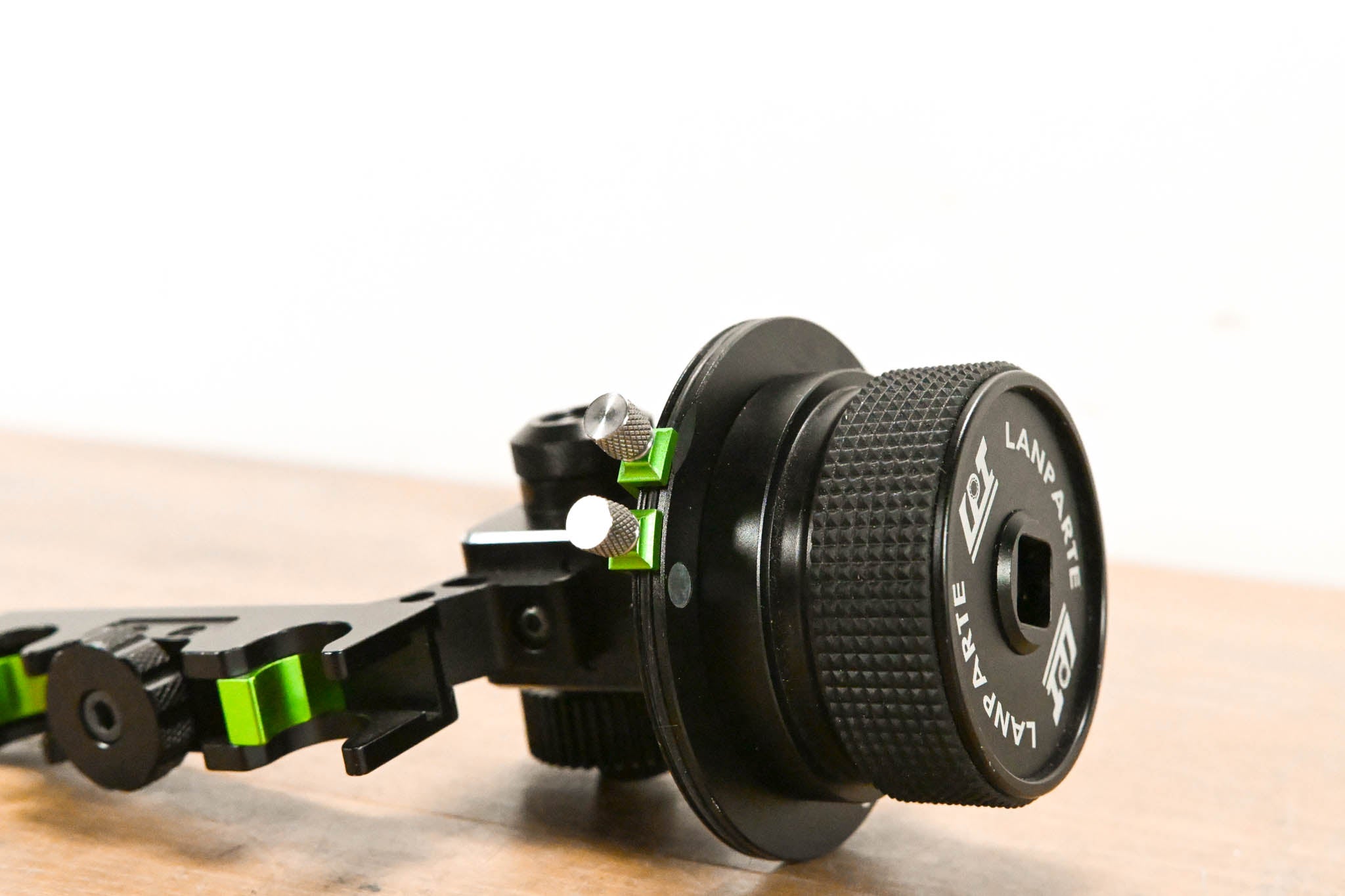 LanParte Follow Focus V2 with Hard Stops for 19mm Rods