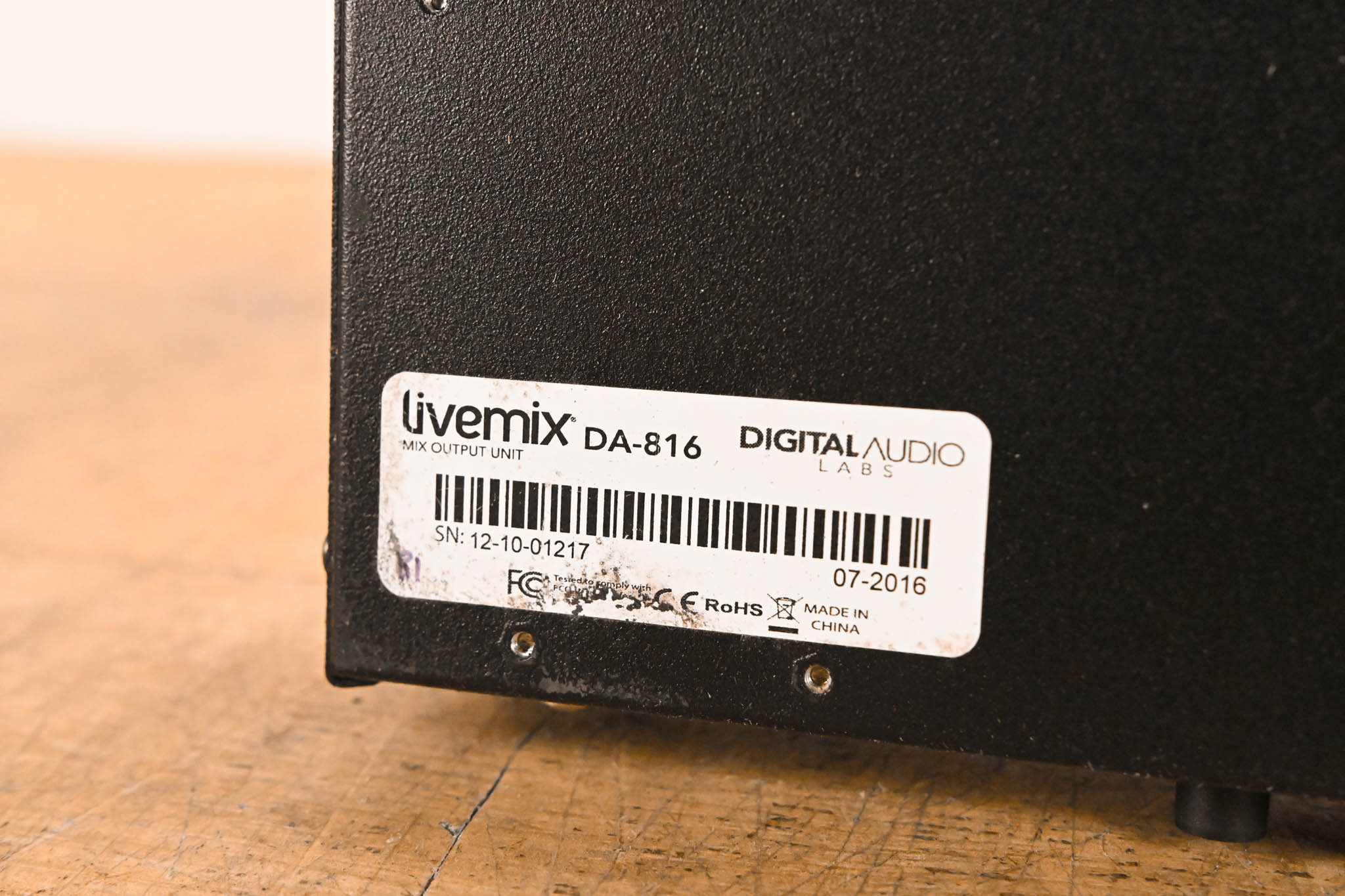 Digital Audio Labs Livemix DA-816 Analog Output Unit (NO POWER SUPPLY)