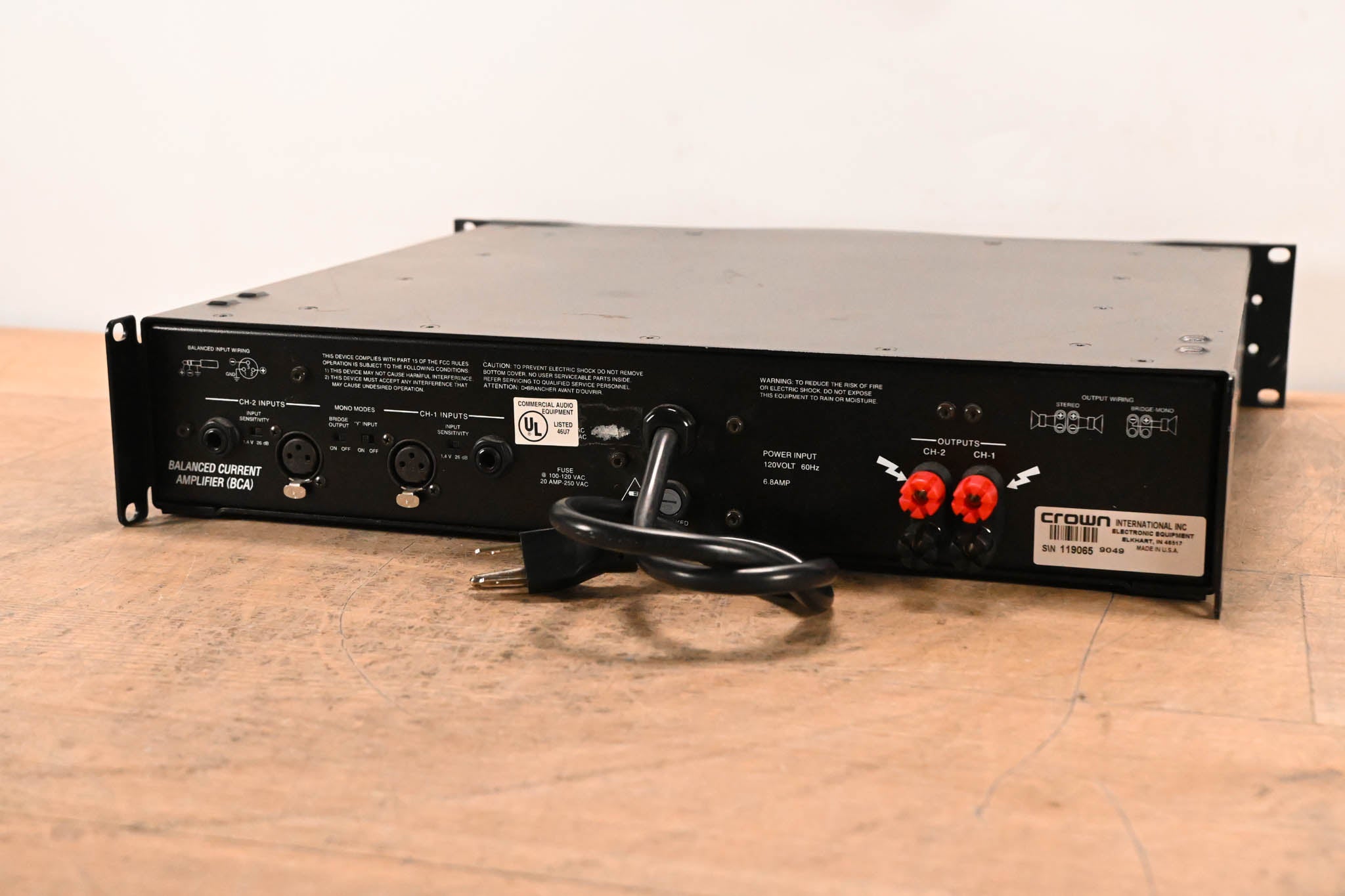 Crown K2 2-Channel Power Amplifier