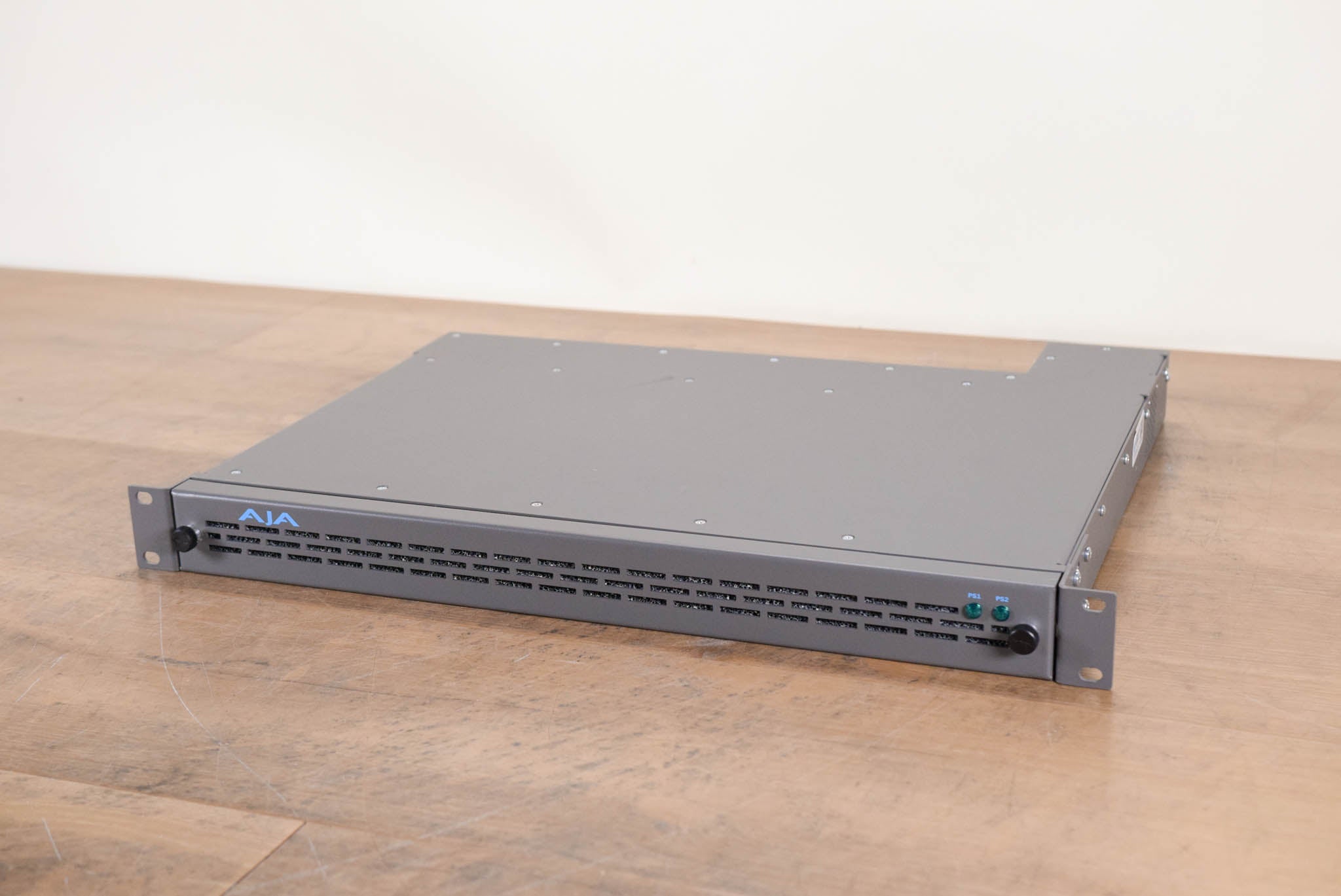 AJA FR1/FR1D R-Series 1RU Rackmount Frame with with four RH10UC Cards