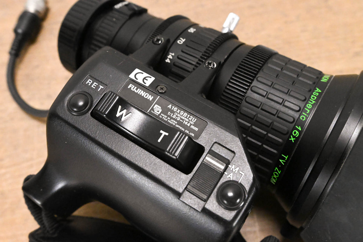 Fujinon A16x9BRM-39 2/3" Broadcast Lens - 1:1.8/9-144mm