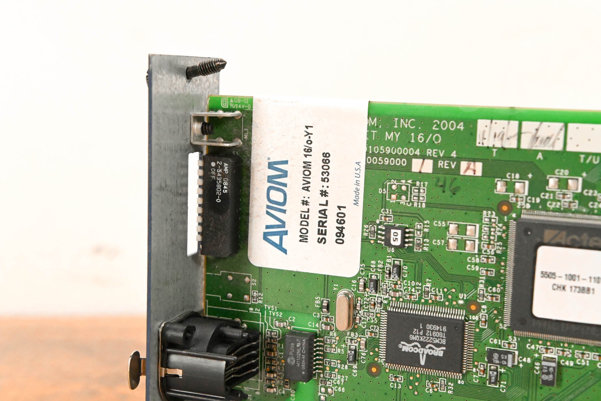 Aviom 16/o-Y1 A-Net Card for Yamaha Digital Products