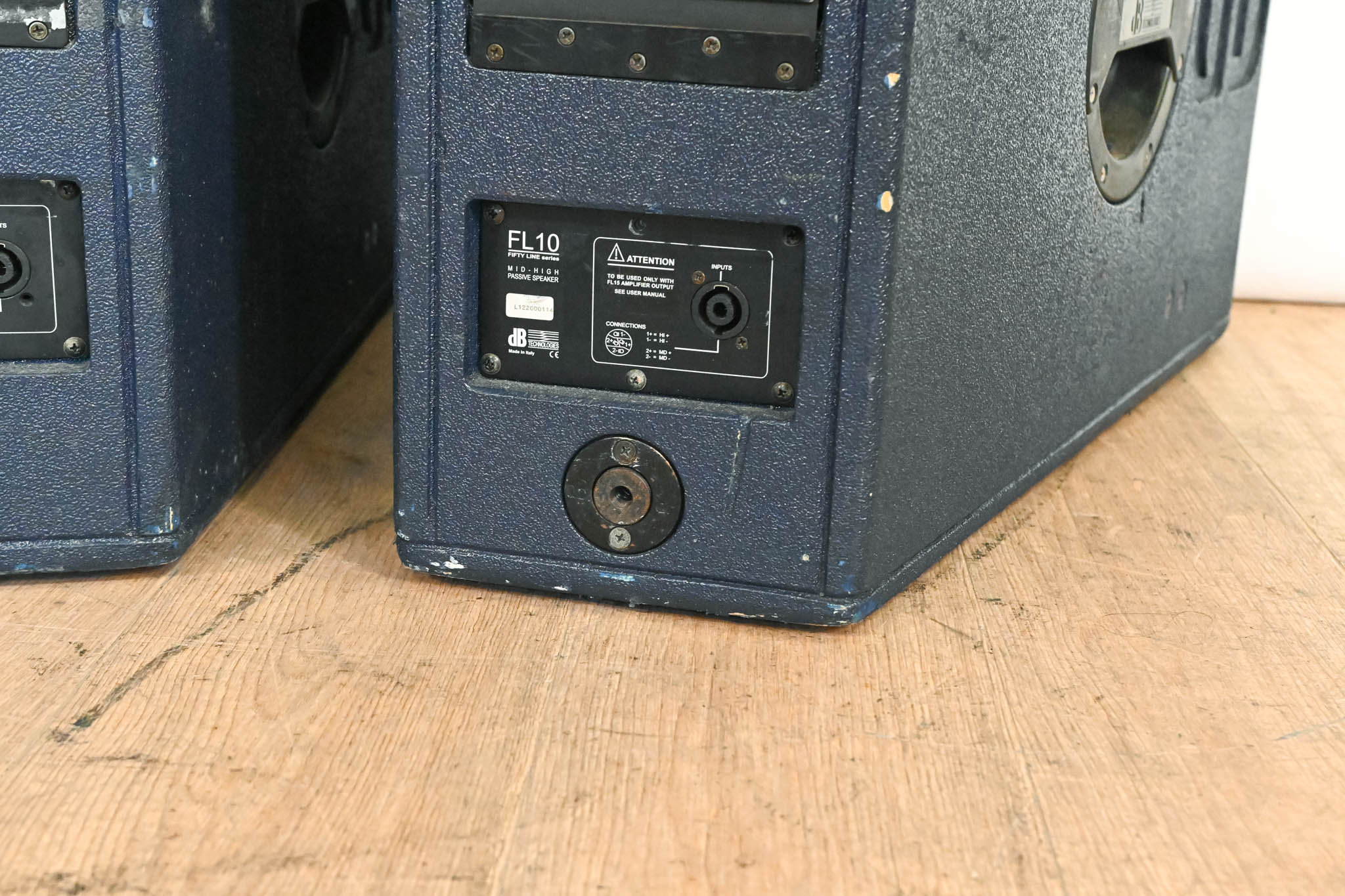 dB Technologies FL10 Fifty Line 10" Passive Mid-High PA Speaker (PAIR)