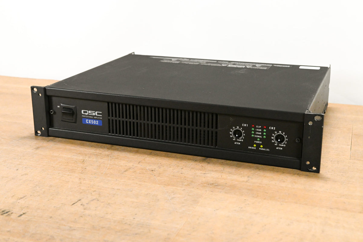 QSC CX502 2-Channel Power Amplifier