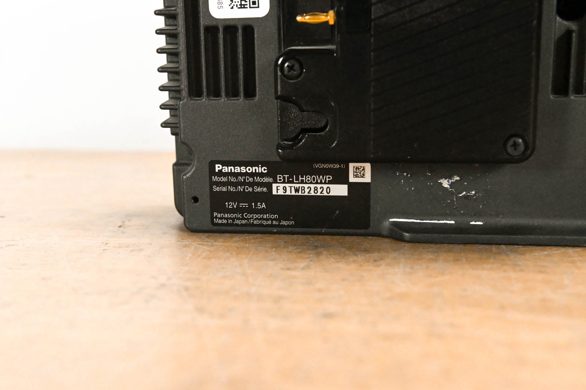 Panasonic BT-LH80WP 7.9" LCD Multi-Format Color Display/Viewfinder